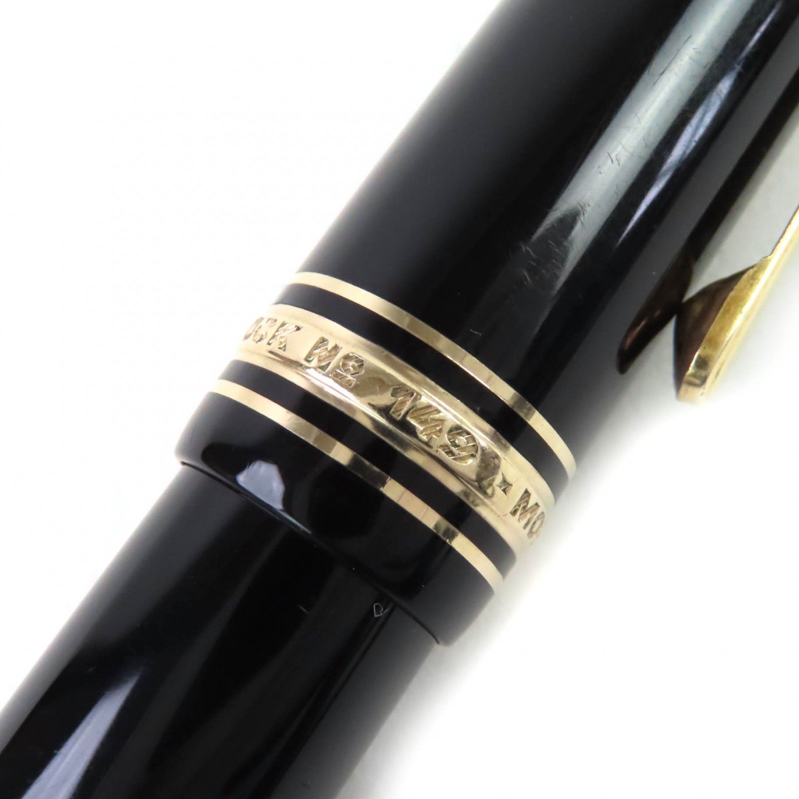 Montblanc Montblanc MONTBLANC Meisterstück 14K Fountain Pen Metal Pen DUTY FREE for USA Size ONE SIZE - 9 Thumbnail