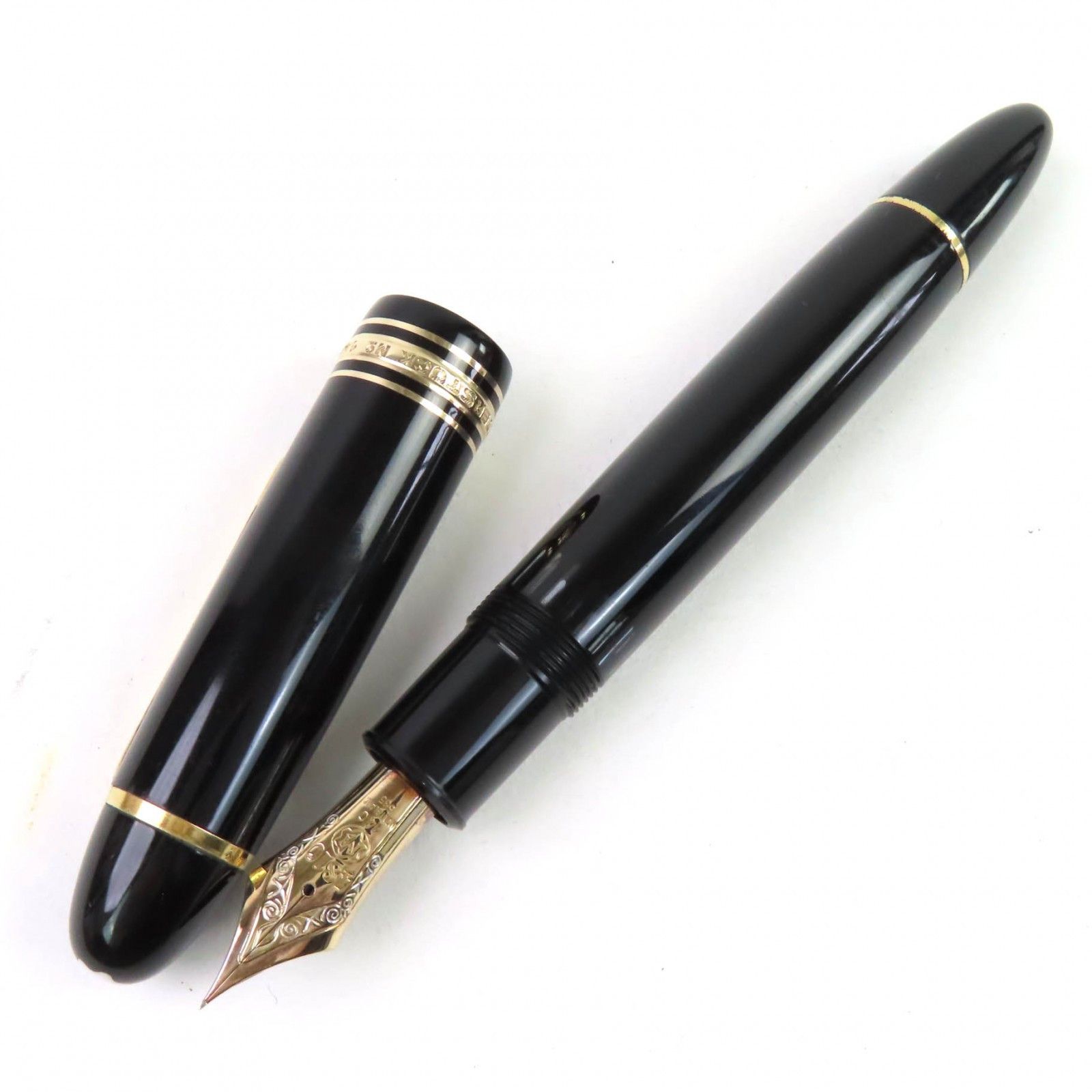 Montblanc Montblanc MONTBLANC Meisterstück 14K Fountain Pen Metal Pen DUTY FREE for USA Size ONE SIZE - 3 Thumbnail