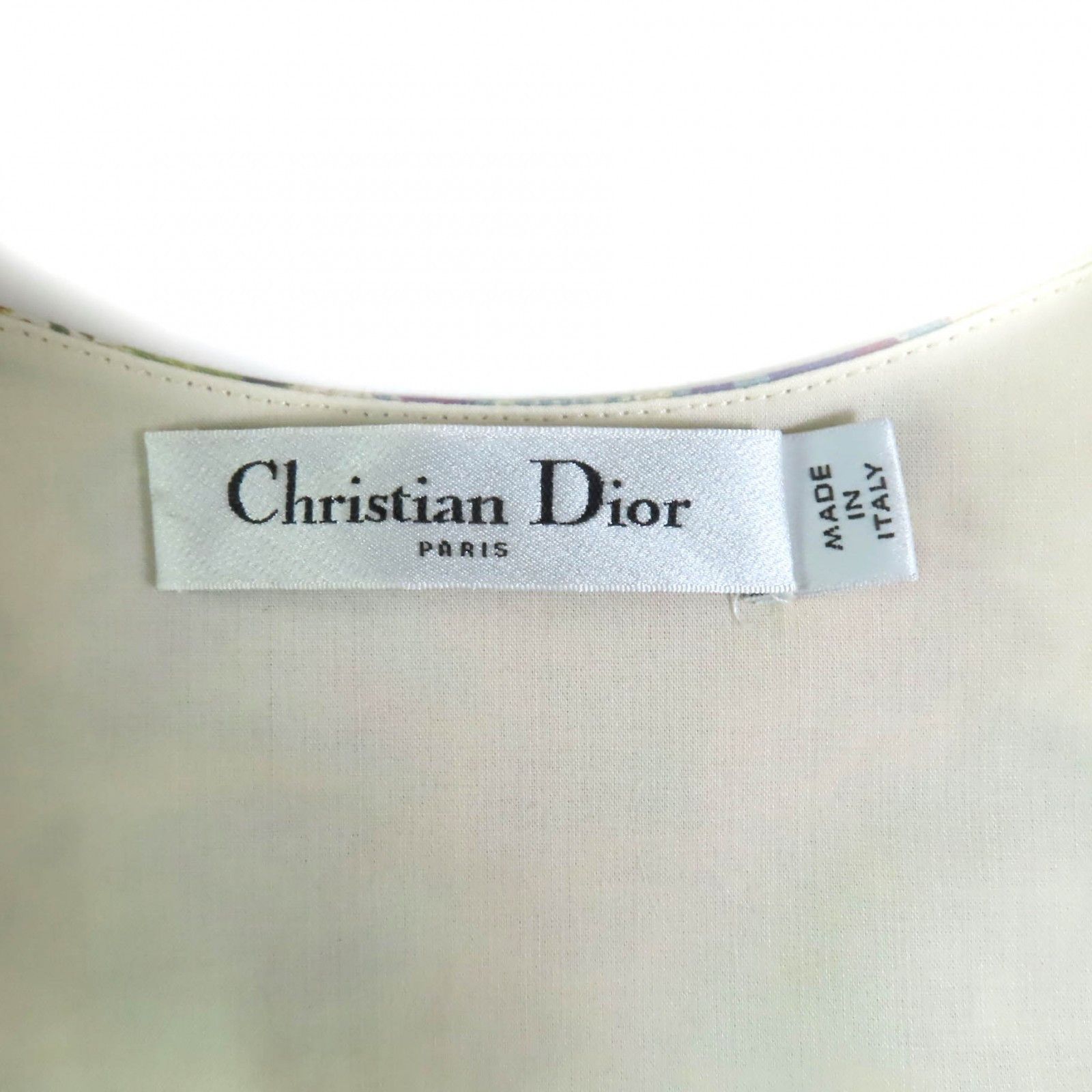 Dior Dior Christian Dior Cotton Blouse Textile Tops 411B02A3269 DUTY FREE for USA Size ONE SIZE - 5 Thumbnail