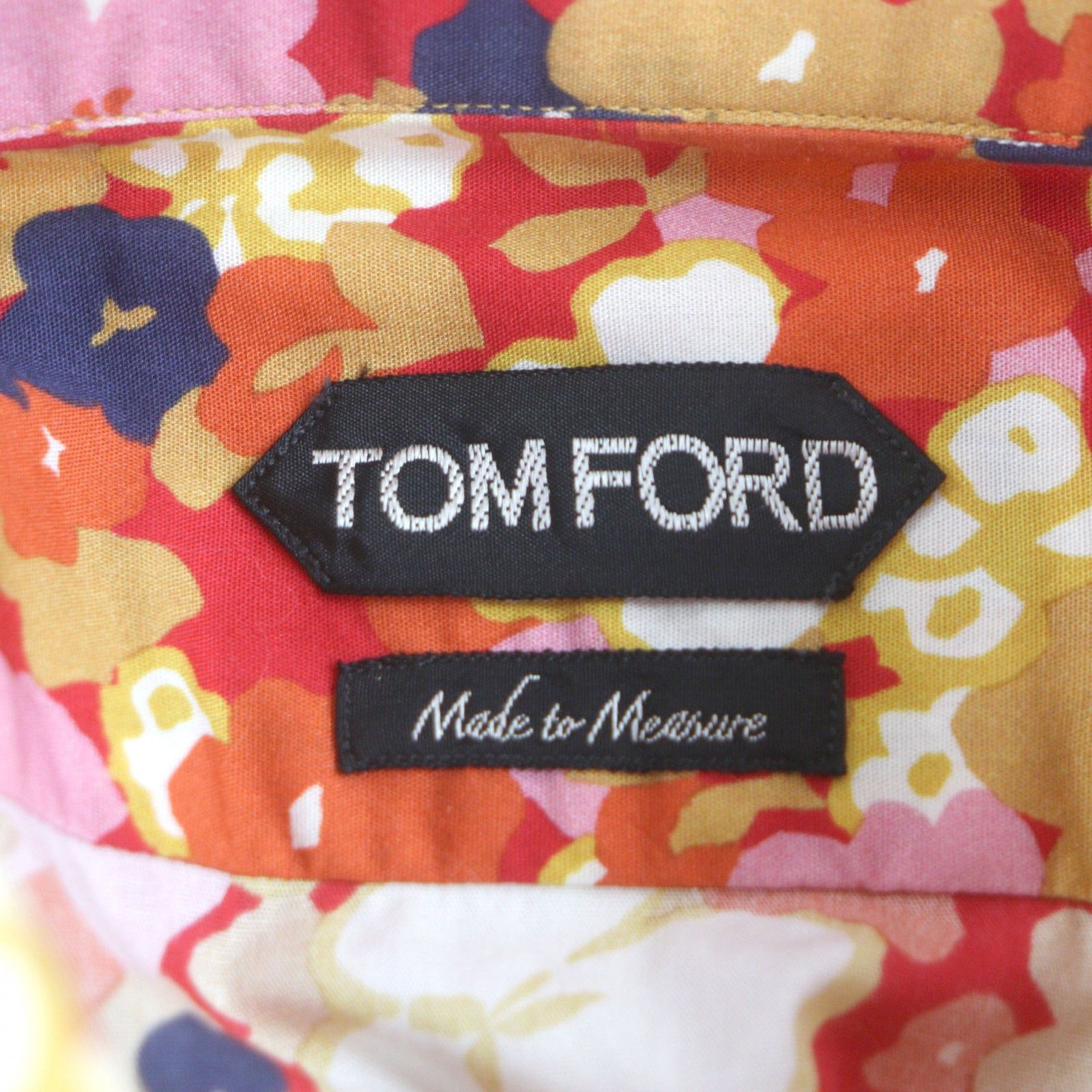 Tom Ford TOM FORD Cotton Long Sleeve Shirt Textile Dress Shirt DUTY FREE for USA