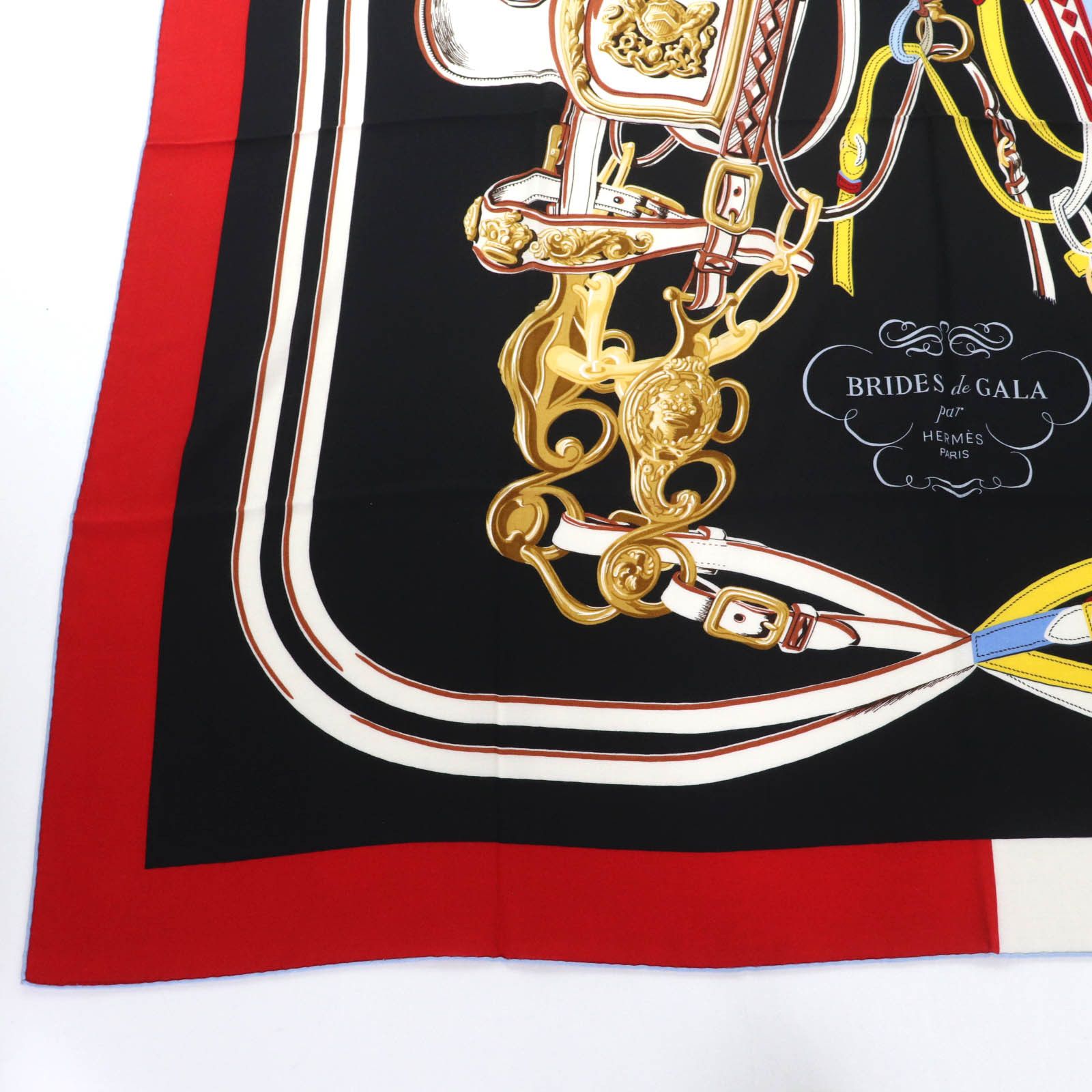 Hermes Hermes Hermès Brides de Gala Applique Pique Cashmere Scarf Textile Scarf DUTY FREE for USA Size ONE SIZE - 6 Thumbnail