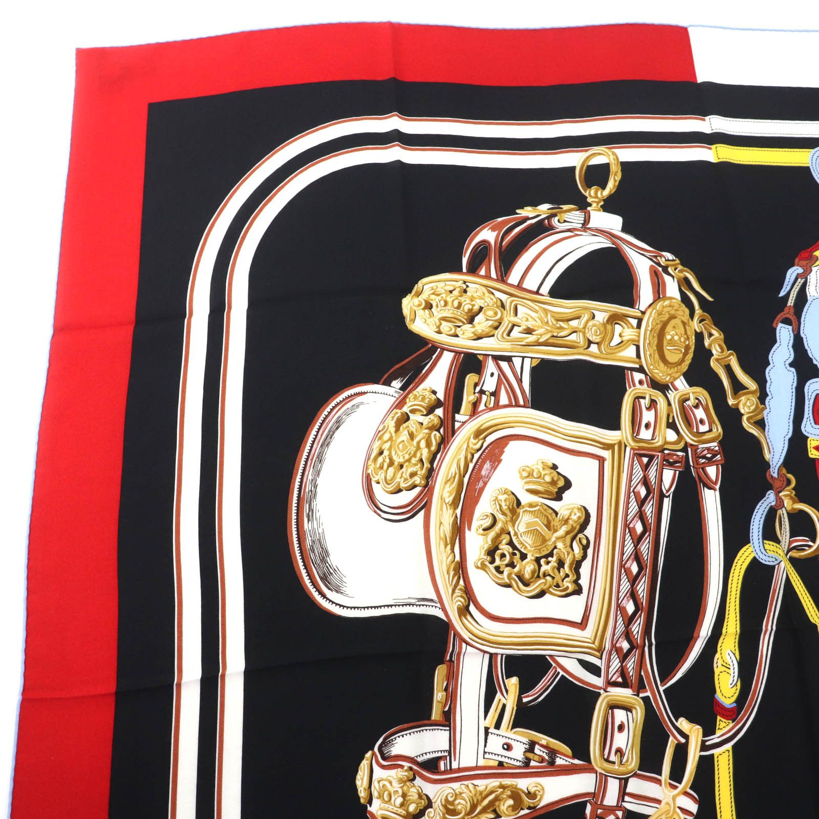Hermes Hermes Hermès Brides de Gala Applique Pique Cashmere Scarf Textile Scarf DUTY FREE for USA Size ONE SIZE - 3 Thumbnail