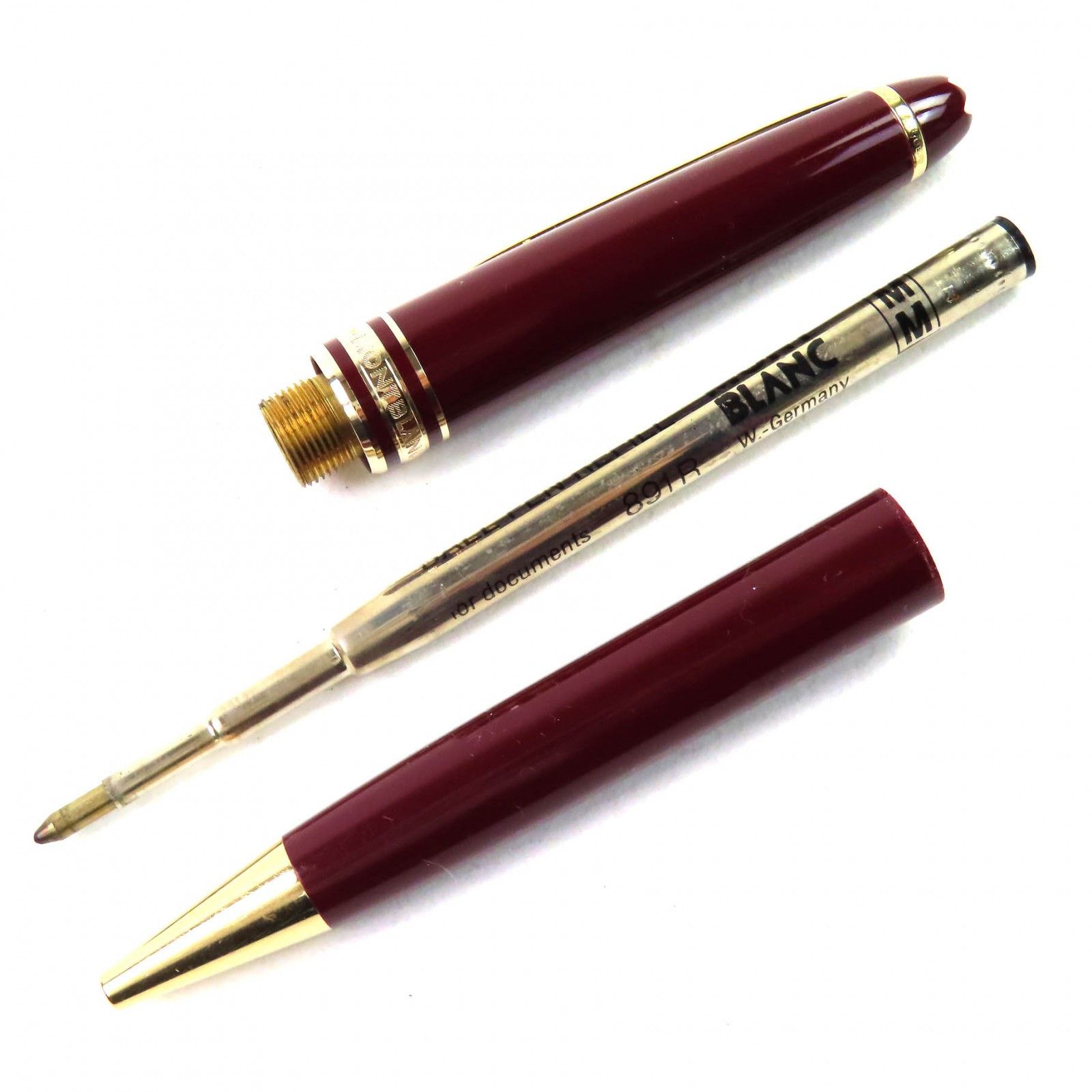 Montblanc Montblanc Montblanc Meisterstück Ballpoint Pen Metal Pen DUTY FREE for USA Size ONE SIZE - 2 Thumbnail