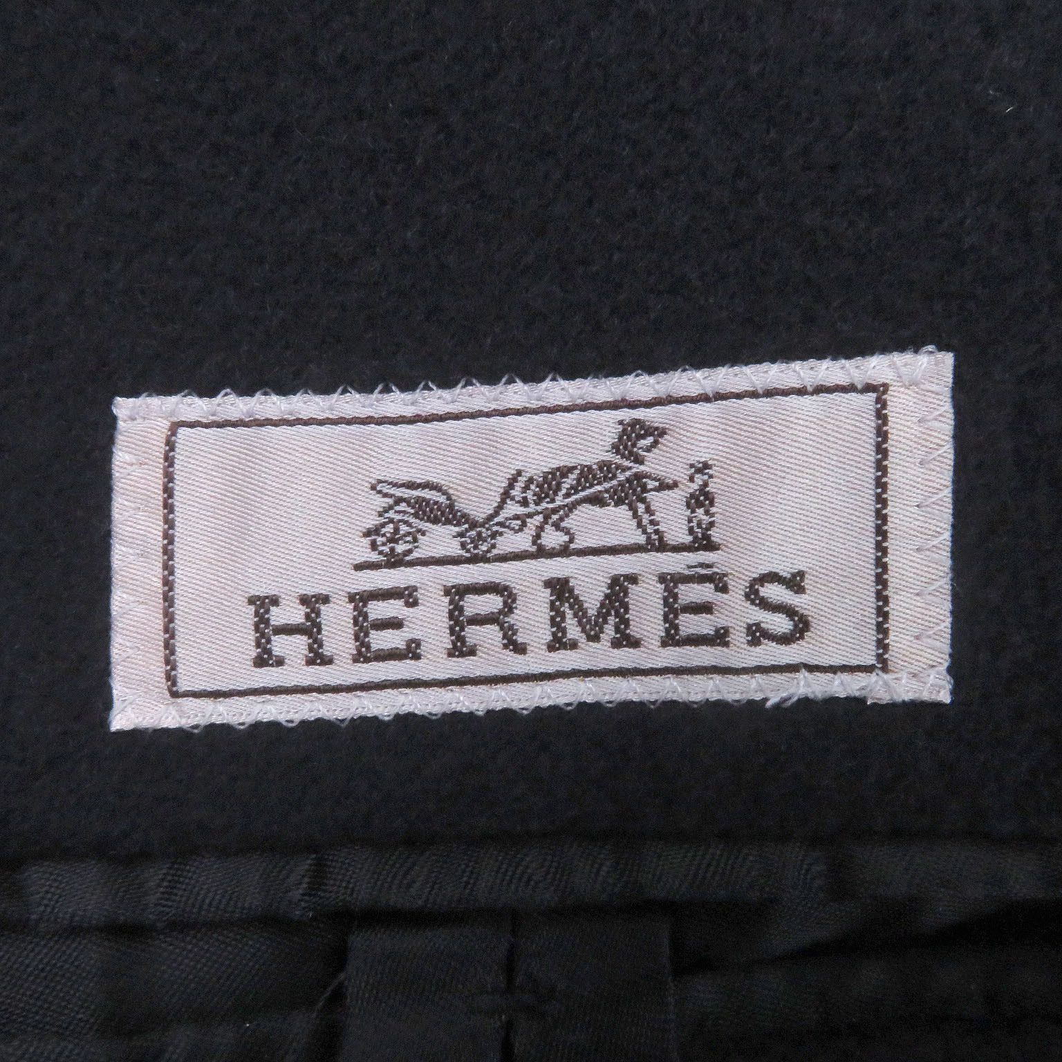 Hermes Hermes Hermès Chester46 Cashmere Coat Textile Outerwear DUTY FREE for USA Size ONE SIZE - 6 Thumbnail
