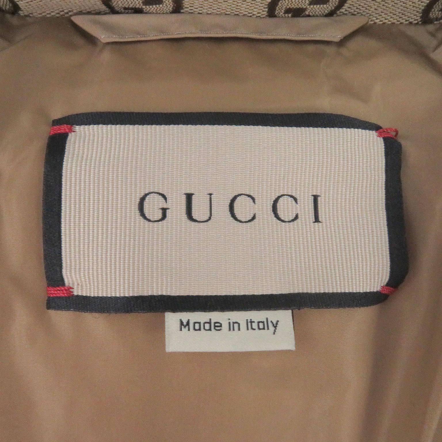 Gucci Gucci Gucci GG Cotton Canvas Down Jacket Textile Outerwear 751395 DUTY FREE for USA Size ONE SIZE - 6 Thumbnail