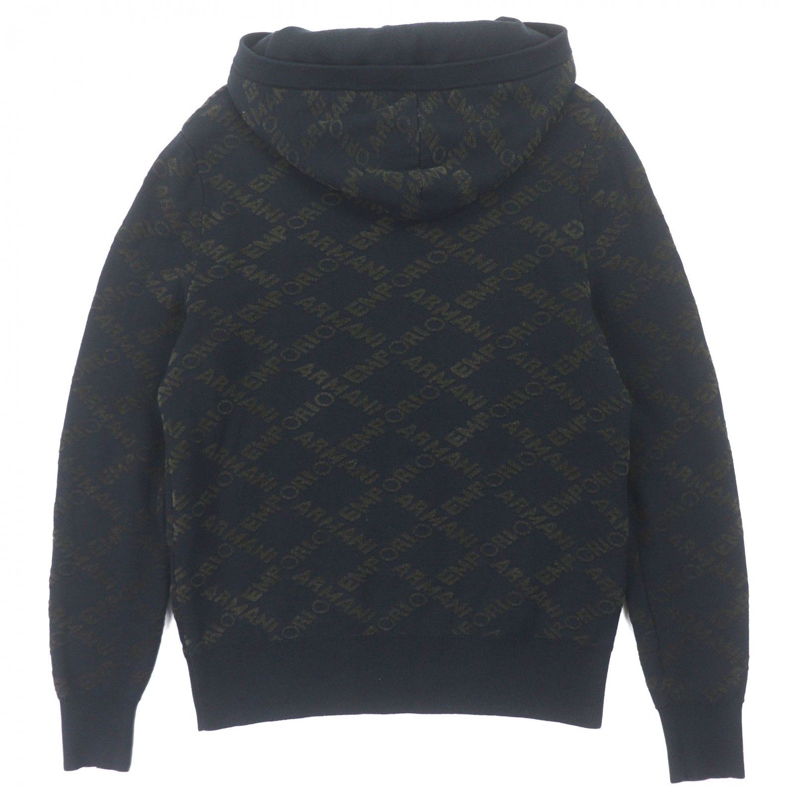 Armani Armani Emporio Armani Wool Hoodie Textile Sweatshirts & Hoodies DUTY FREE for USA Size ONE SIZE - 3 Thumbnail