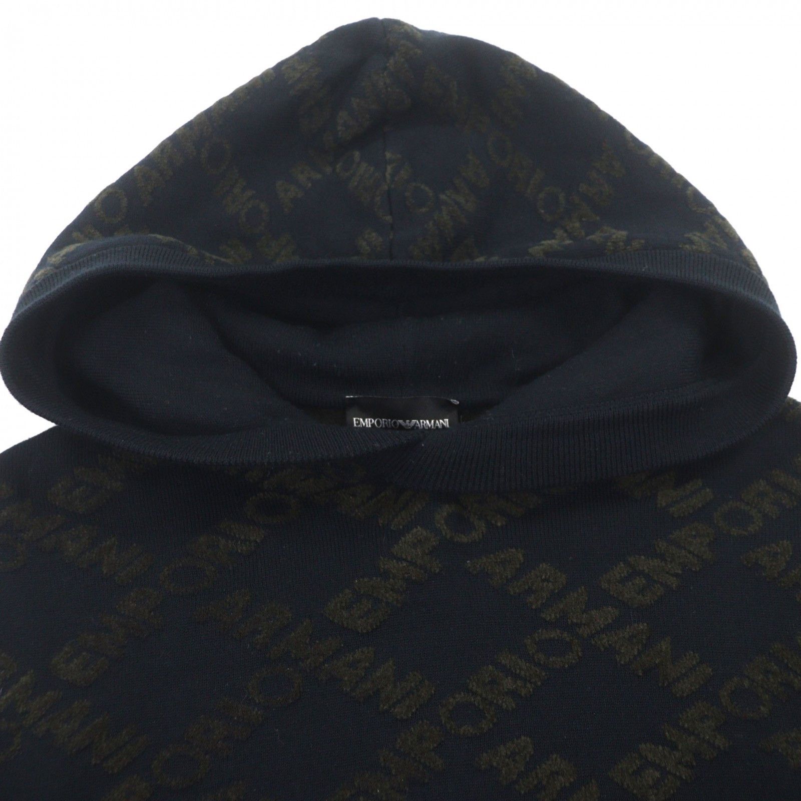 Armani Armani Emporio Armani Wool Hoodie Textile Sweatshirts & Hoodies DUTY FREE for USA Size ONE SIZE - 2 Thumbnail