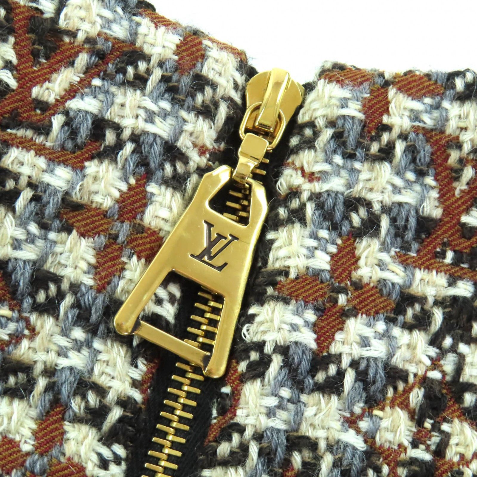 Louis Vuitton Louis Vuitton Louis Vuitton Multi wool Dress Textile Dresses DUTY FREE for USA Size ONE SIZE - 7 Thumbnail