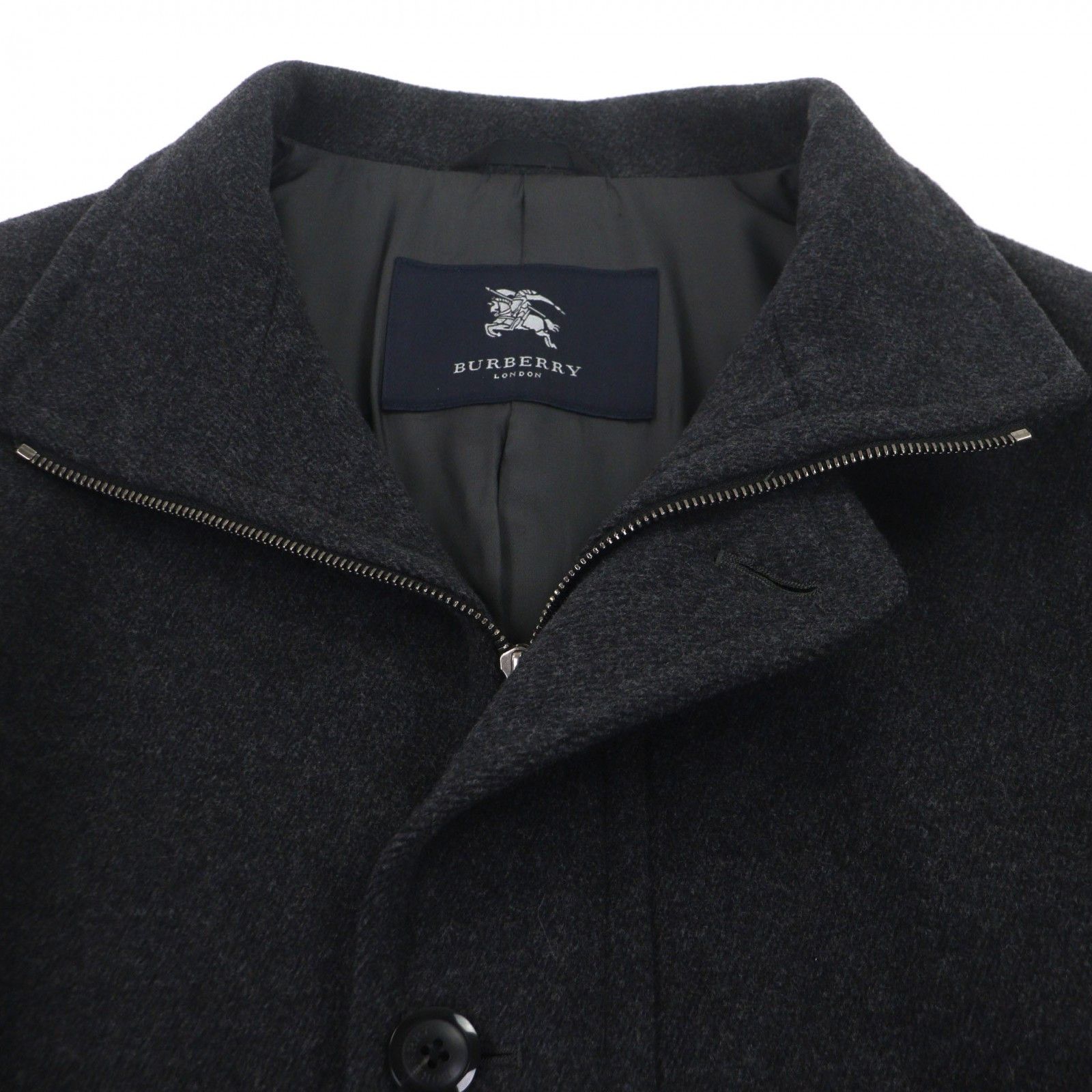 Burberry Burberry Burberry London Wool Coat Textile Outerwear DUTY FREE for USA Size ONE SIZE - 2 Thumbnail