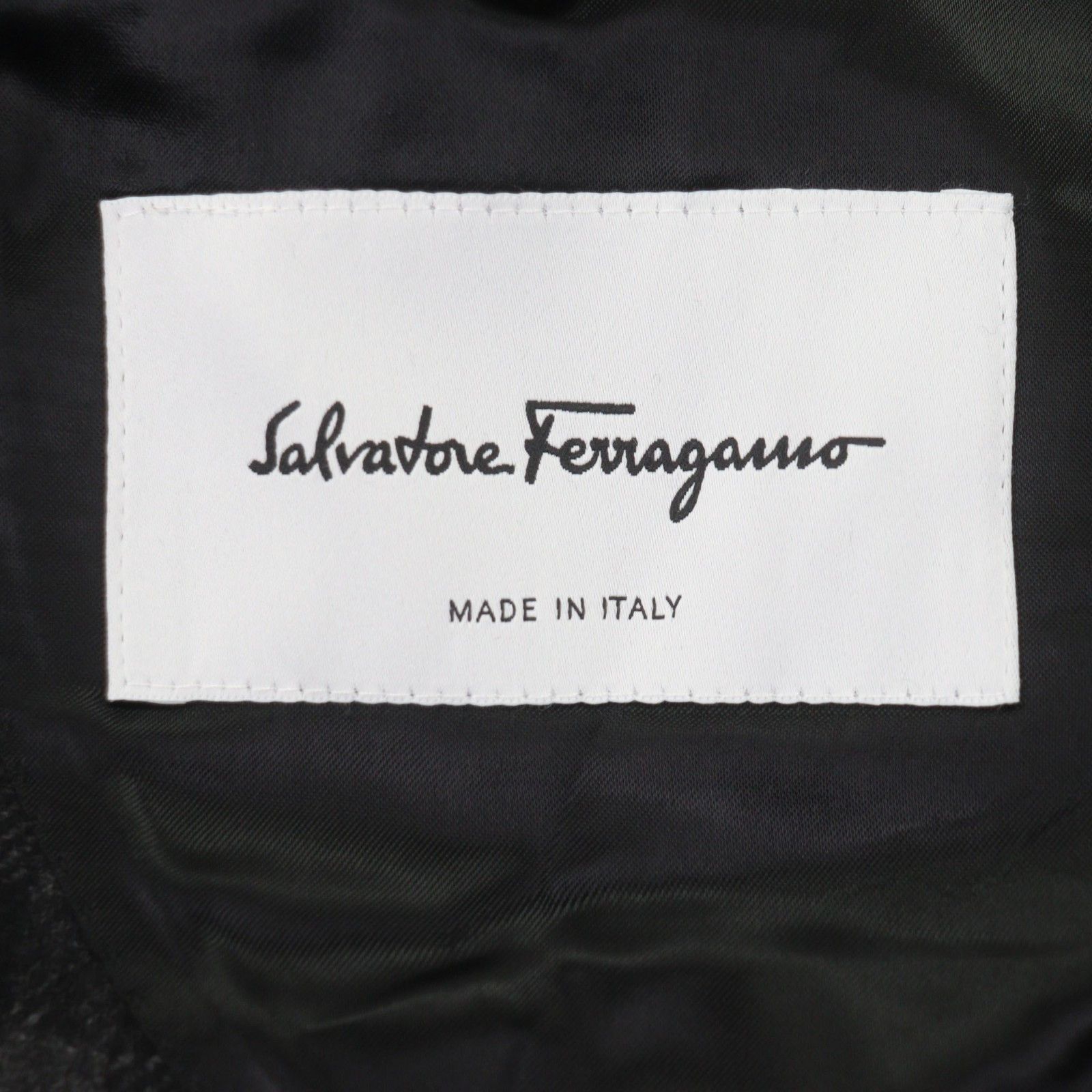 Salvatore Ferragamo Salvatore Ferragamo Salvatore Ferragamo Chester Wool Coat Textile Outerwear DUTY FREE for USA Size ONE SIZE - 7 Thumbnail