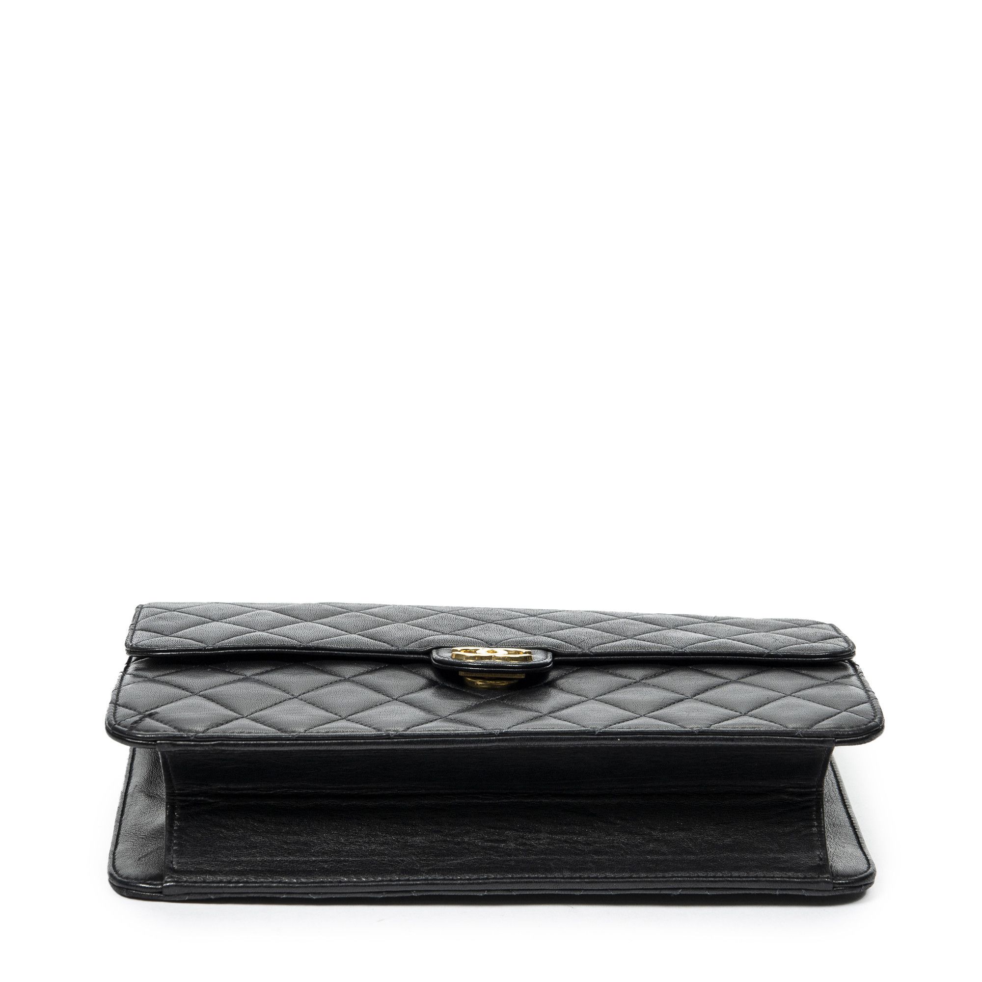 Chanel Vintage Push Lock Straight Flap Size ONE SIZE - 6 Thumbnail