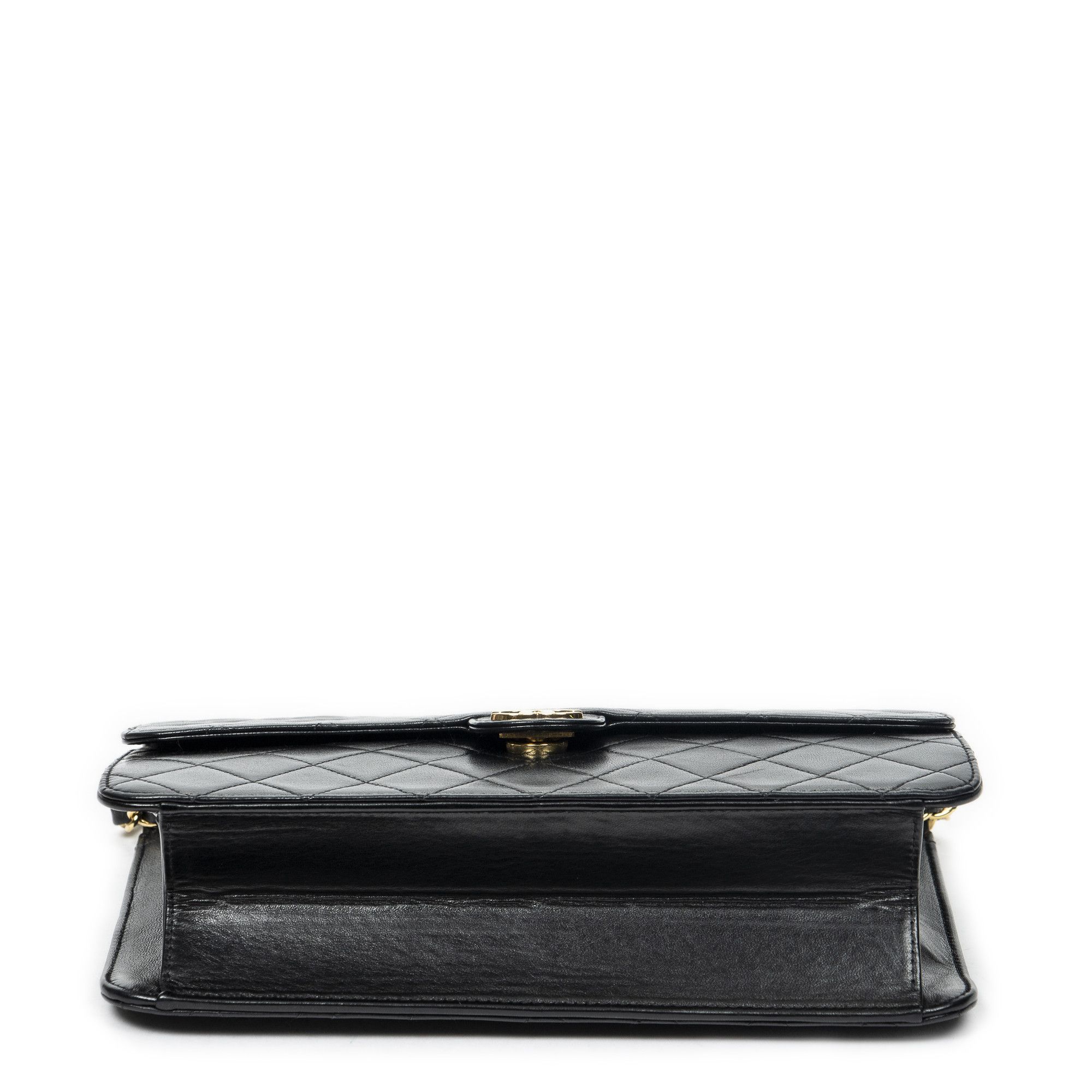 Chanel Vintage Push Lock Straight Flap Size ONE SIZE - 6 Thumbnail