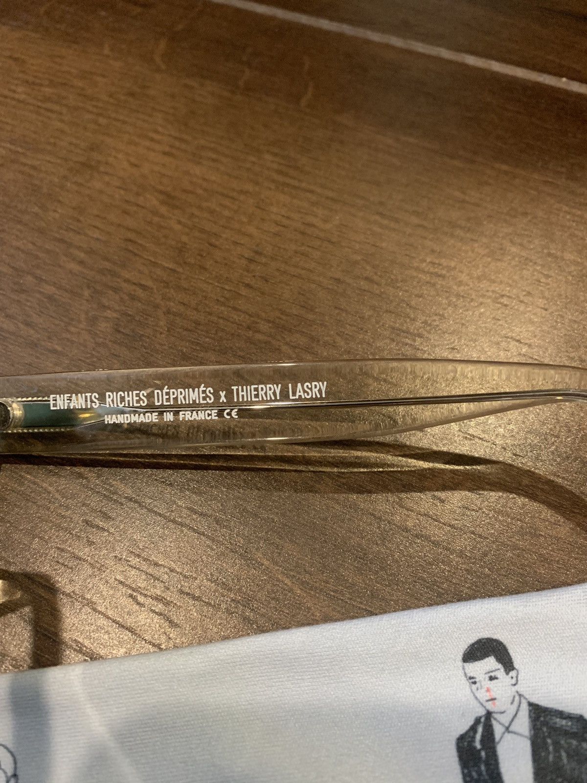 Enfants Riches Deprimes × Thierry Lasry The Isolar Ivory Clear Sunglasses Rare Pristine Size ONE SIZE - 4 Thumbnail