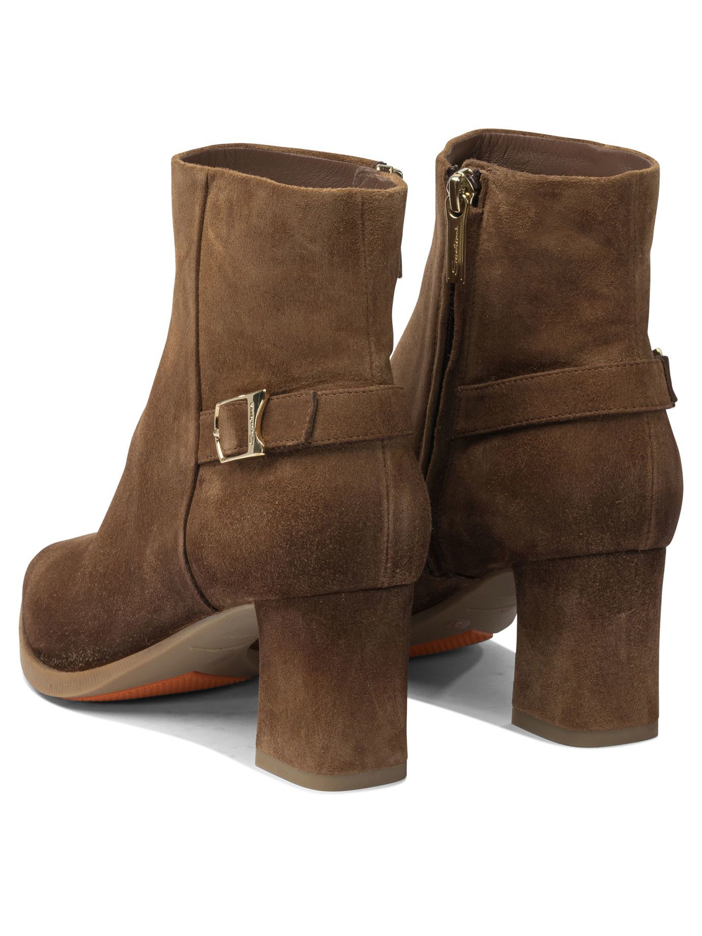 Santoni Santoni Suede Ankle Boots 65Mm IT 38.5 Women - USA Duties Paid Size US 8.5 / IT 38.5 - 4 Thumbnail