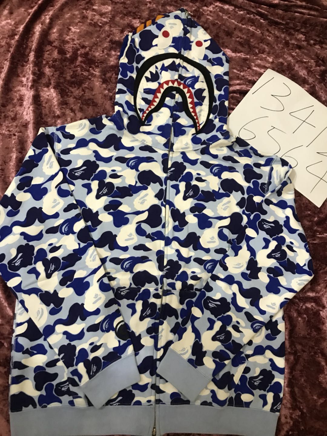 Bape Bape Nagoya city limited full camo shark hoodies very rare Grailed