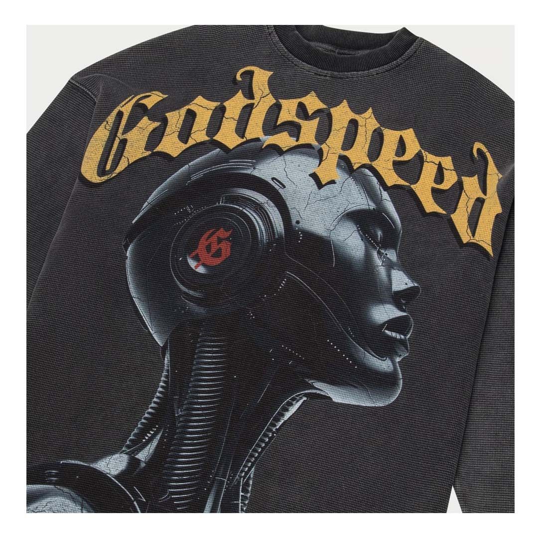 Godspeed Alexa Thermal Long Sleeve Tee Grey Wash Size US S / EU 44-46 / 1 - 3 Thumbnail