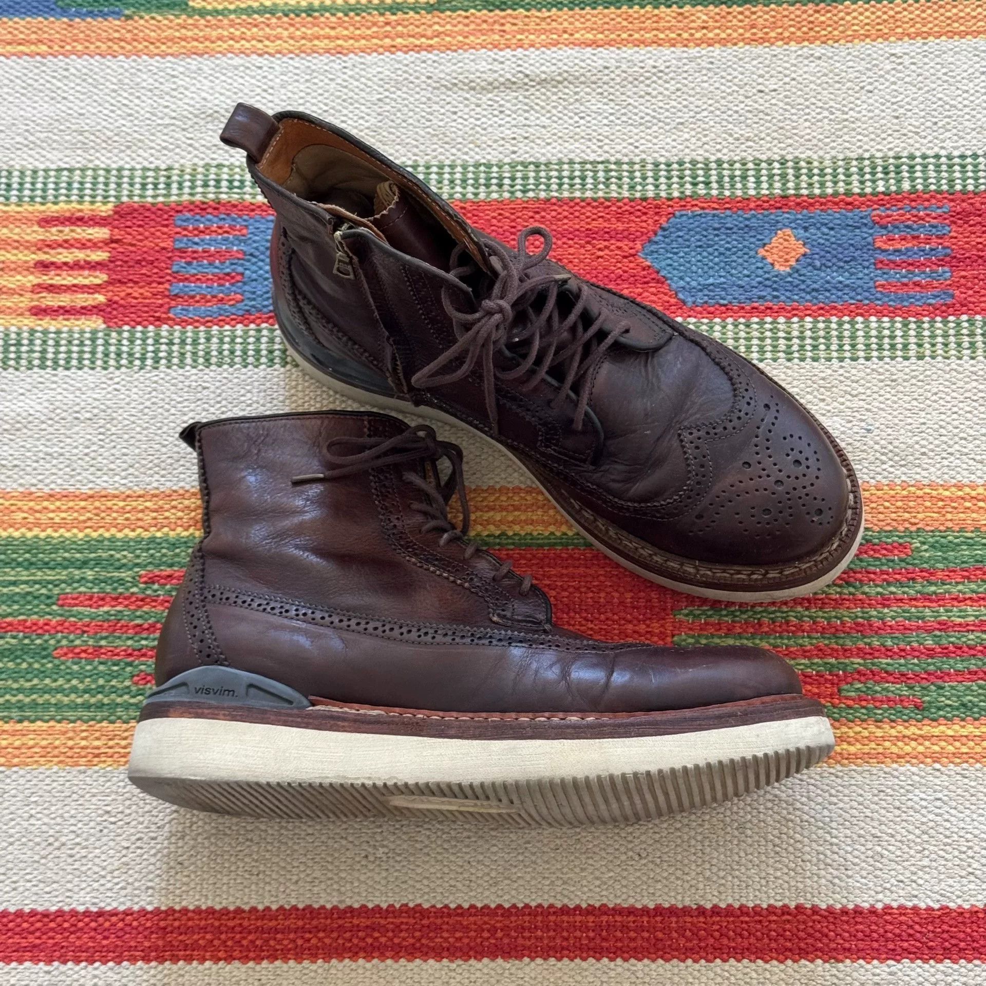 Visvim visvim patrician classic boots in dark brown Size US 9.5 / EU 42-43 - 2 Thumbnail