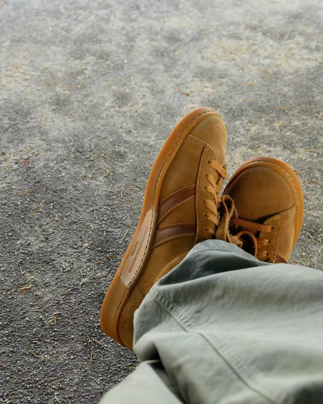 Visvim visvim Corda Folk Sneakers in Camel Color Size US 11 / EU 44 - 5 Thumbnail