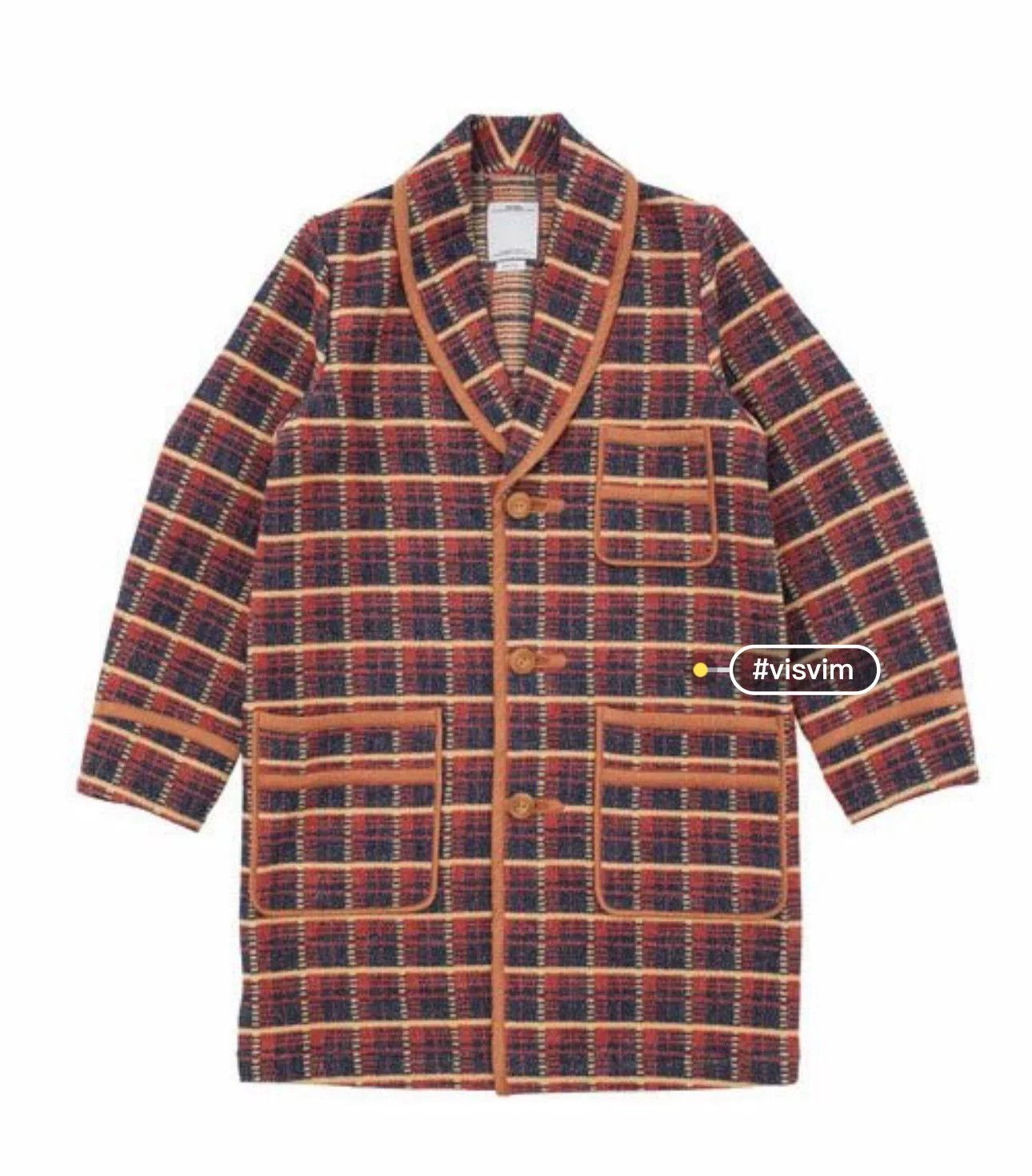 Visvim visvim four corners coat with carpet fabric Size US L / EU 52-54 / 3 - 7 Thumbnail