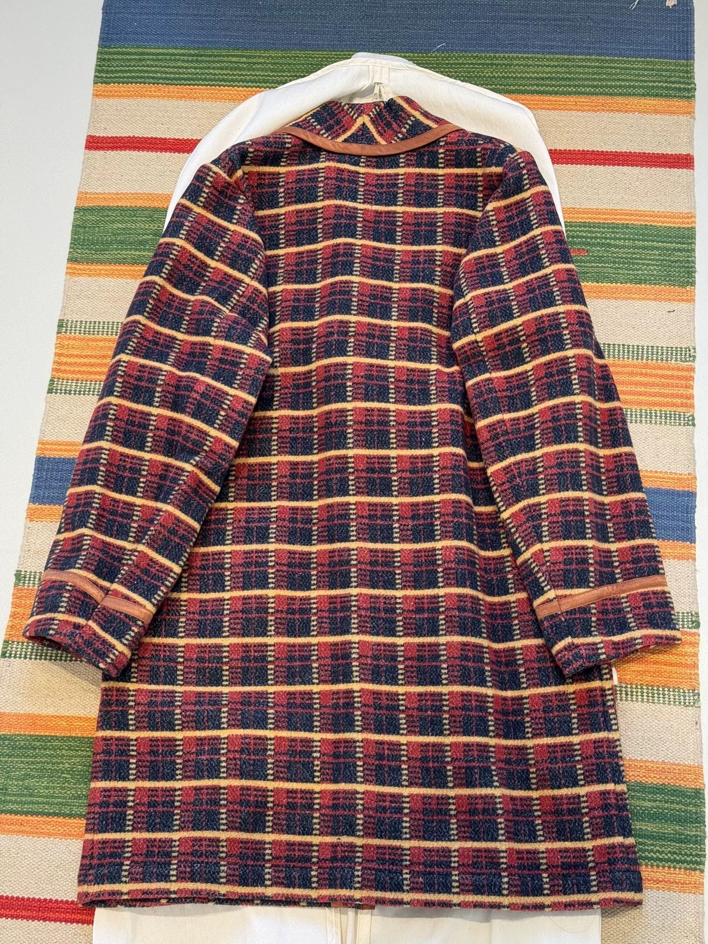 Visvim visvim four corners coat with carpet fabric Size US L / EU 52-54 / 3 - 6 Thumbnail