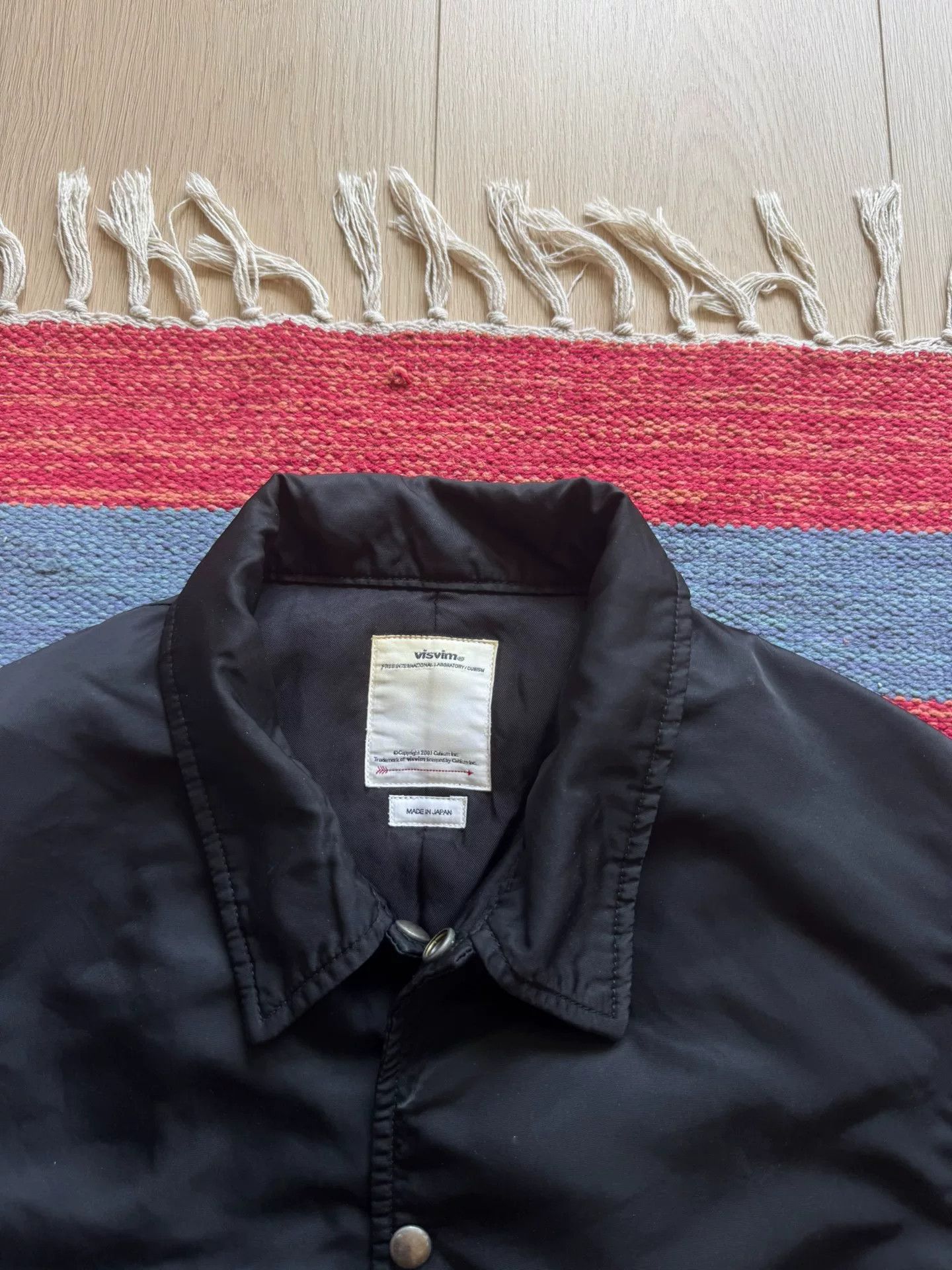 Visvim visvim coach jacket in black color Size US M / EU 48-50 / 2 - 3 Thumbnail