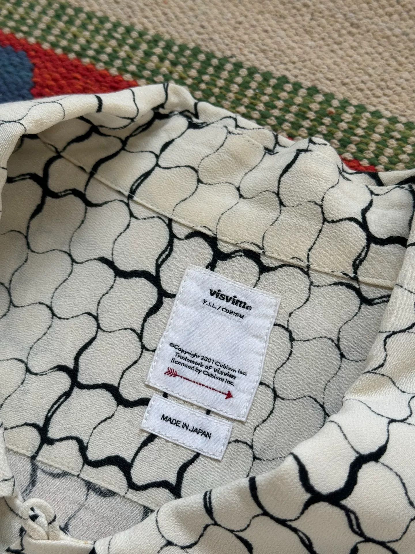 Visvim visvim short sleeve lattice shirt Size US S / EU 44-46 / 1 - 2 Thumbnail