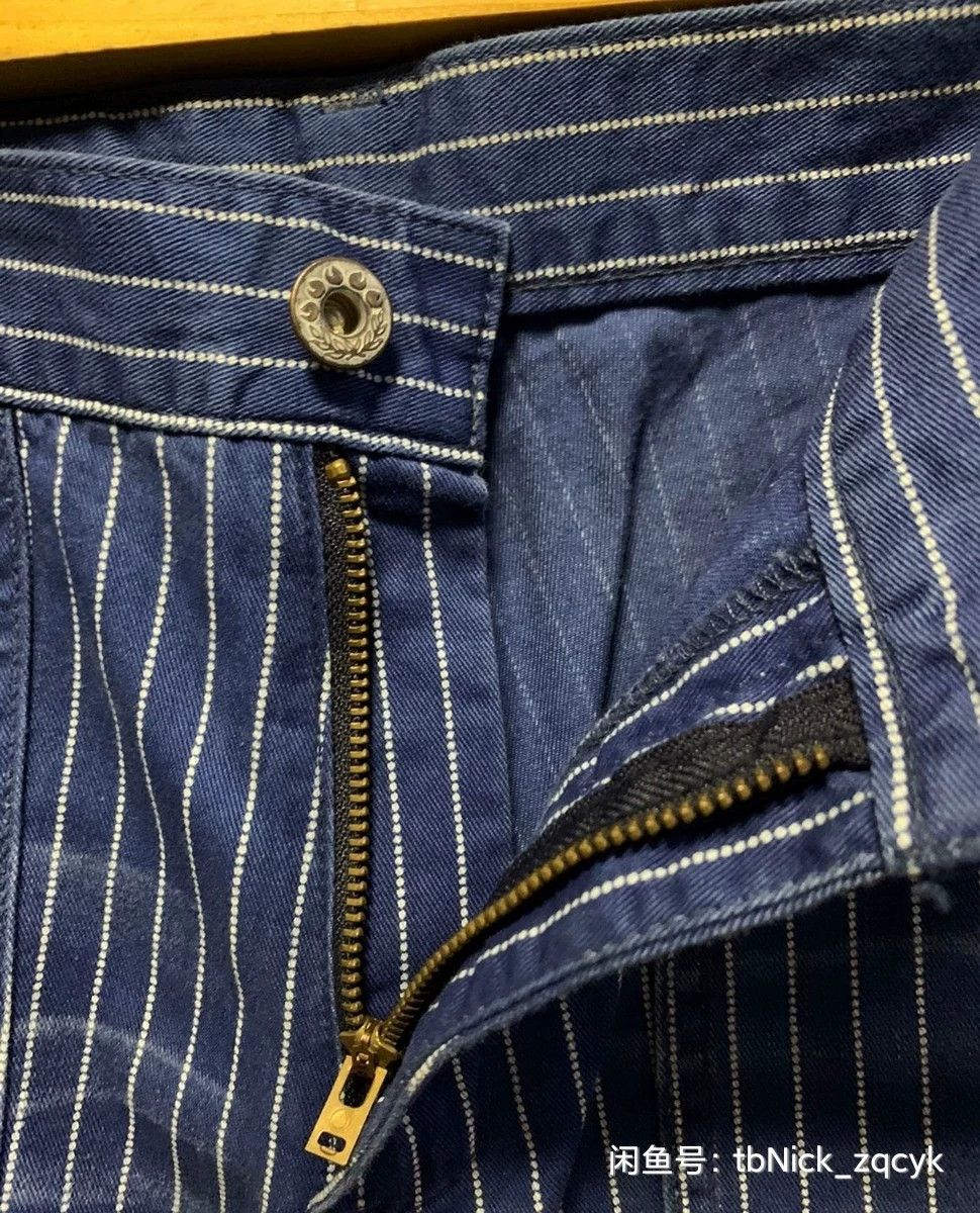 Momotaro Jeans vintage momotaro striped work pants Size US 30 / EU 46 - 5 Thumbnail