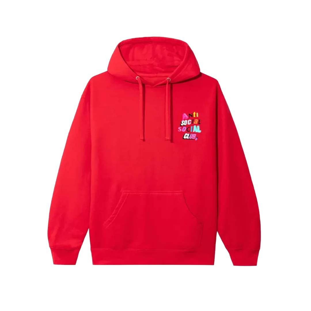 Anti Social Social Club Real Me Hoodie Red Size US XL / EU 56 / 4 - 2 Thumbnail