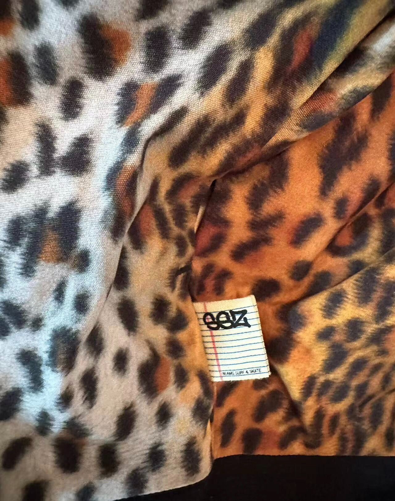 Beams Japan leopard print cardigan jacket for men Size US L / EU 52-54 / 3 - 4 Thumbnail