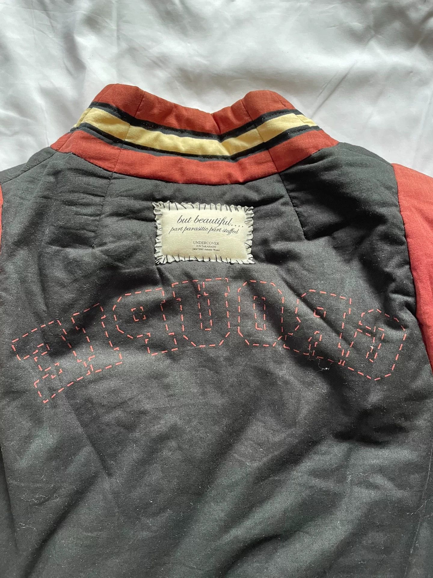 Undercover stylish groupie baseball jacket in black and red Size US M / EU 48-50 / 2 - 3 Thumbnail