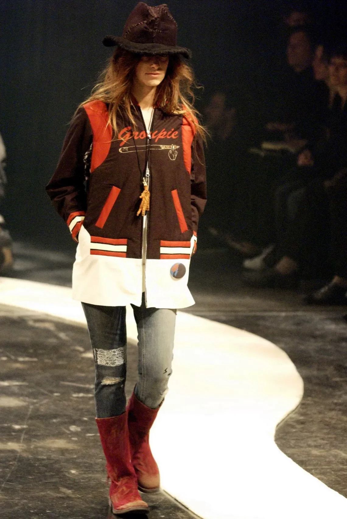 Undercover stylish groupie baseball jacket in black and red Size US M / EU 48-50 / 2 - 5 Thumbnail