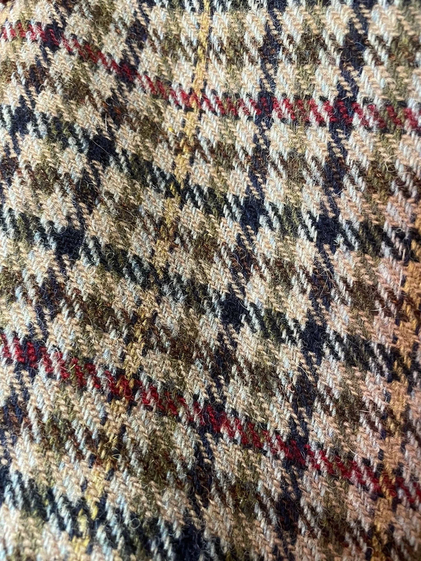 Undercover harris tweed tote bag with leather base Size ONE SIZE - 5 Thumbnail