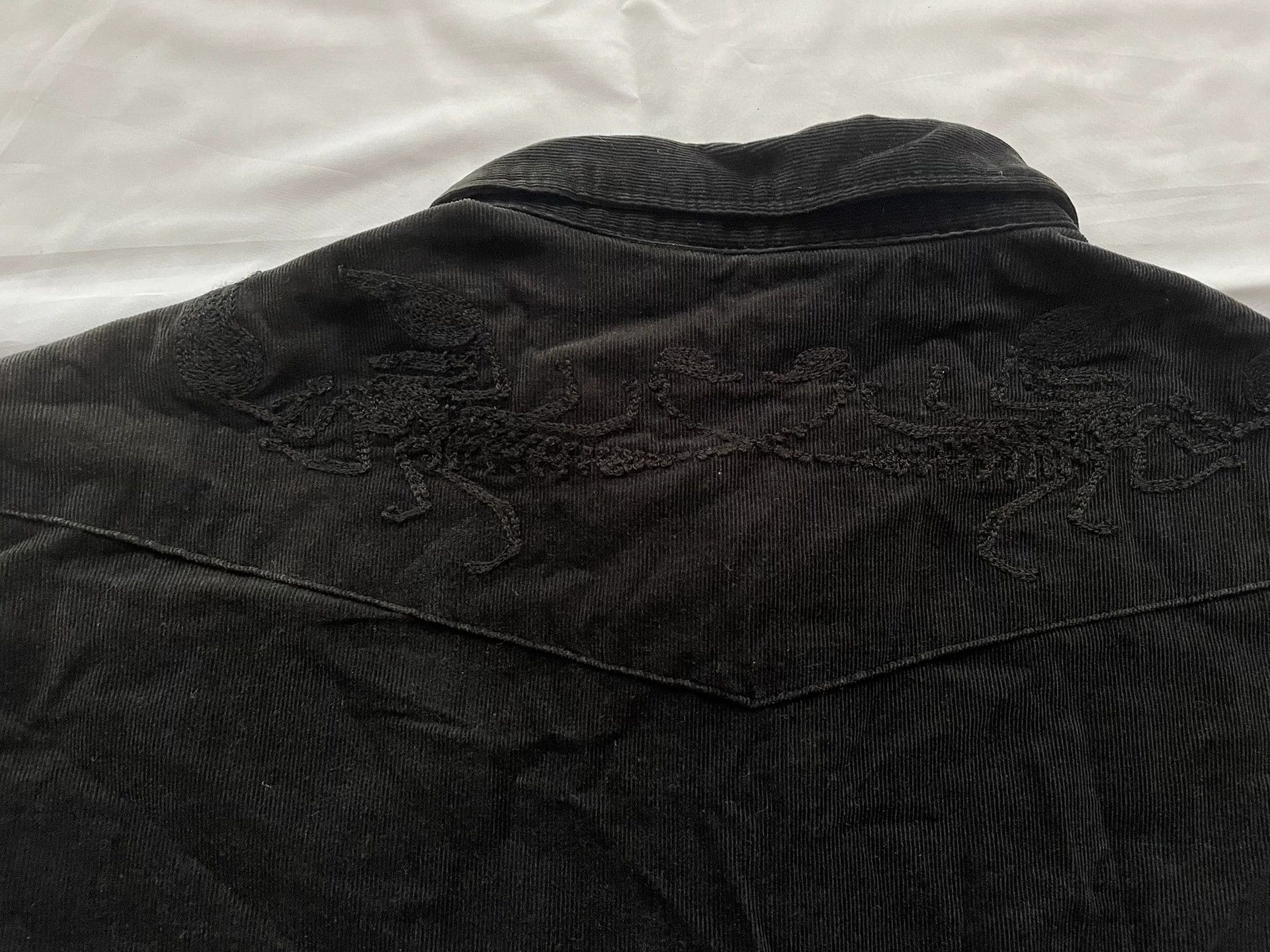 Undercover black short sleeve shirt with embroidery Size US L / EU 52-54 / 3 - 3 Thumbnail
