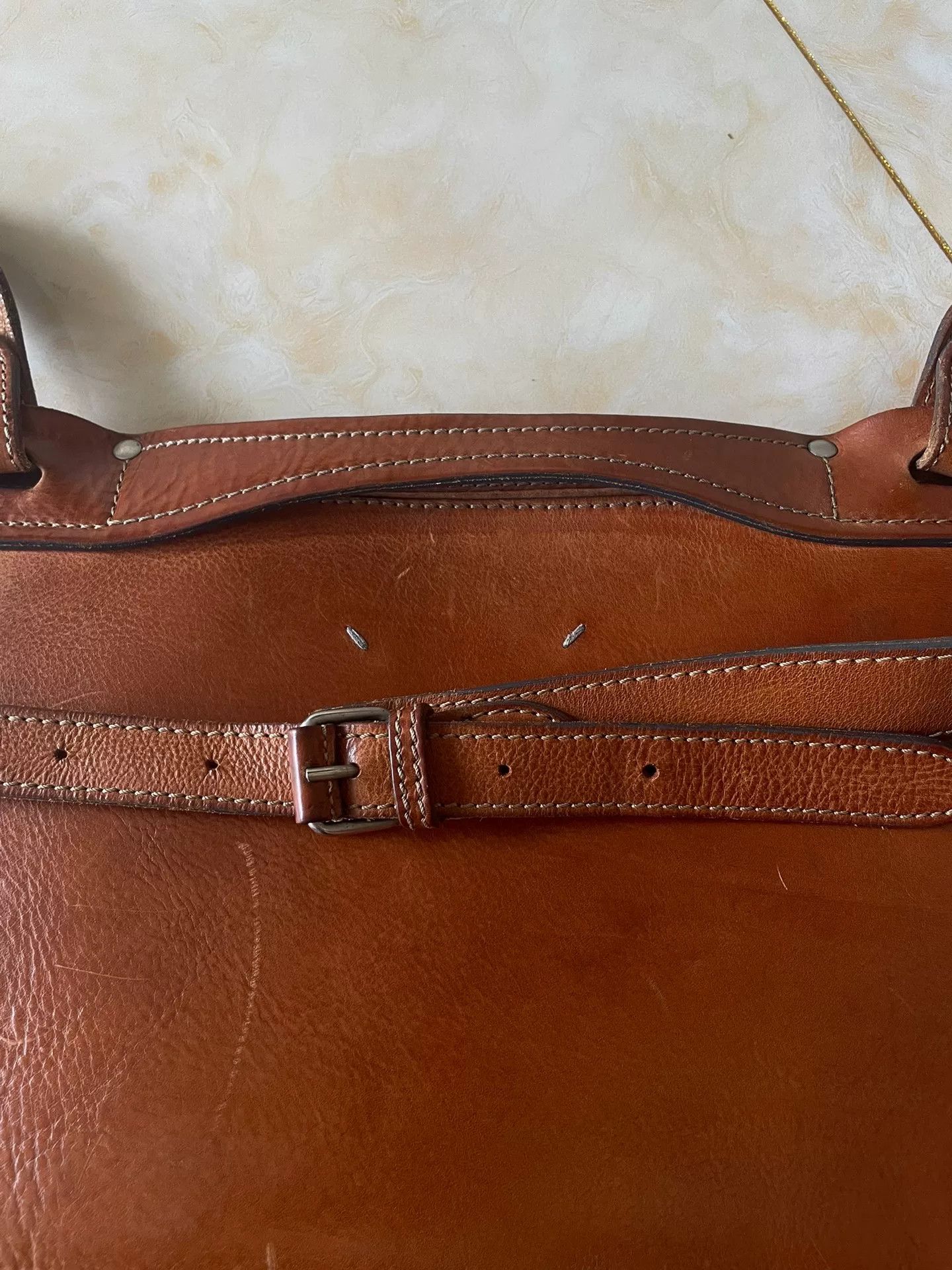 Maison Margiela maison margiela brown leather shoulder bag Size ONE SIZE - 5 Thumbnail