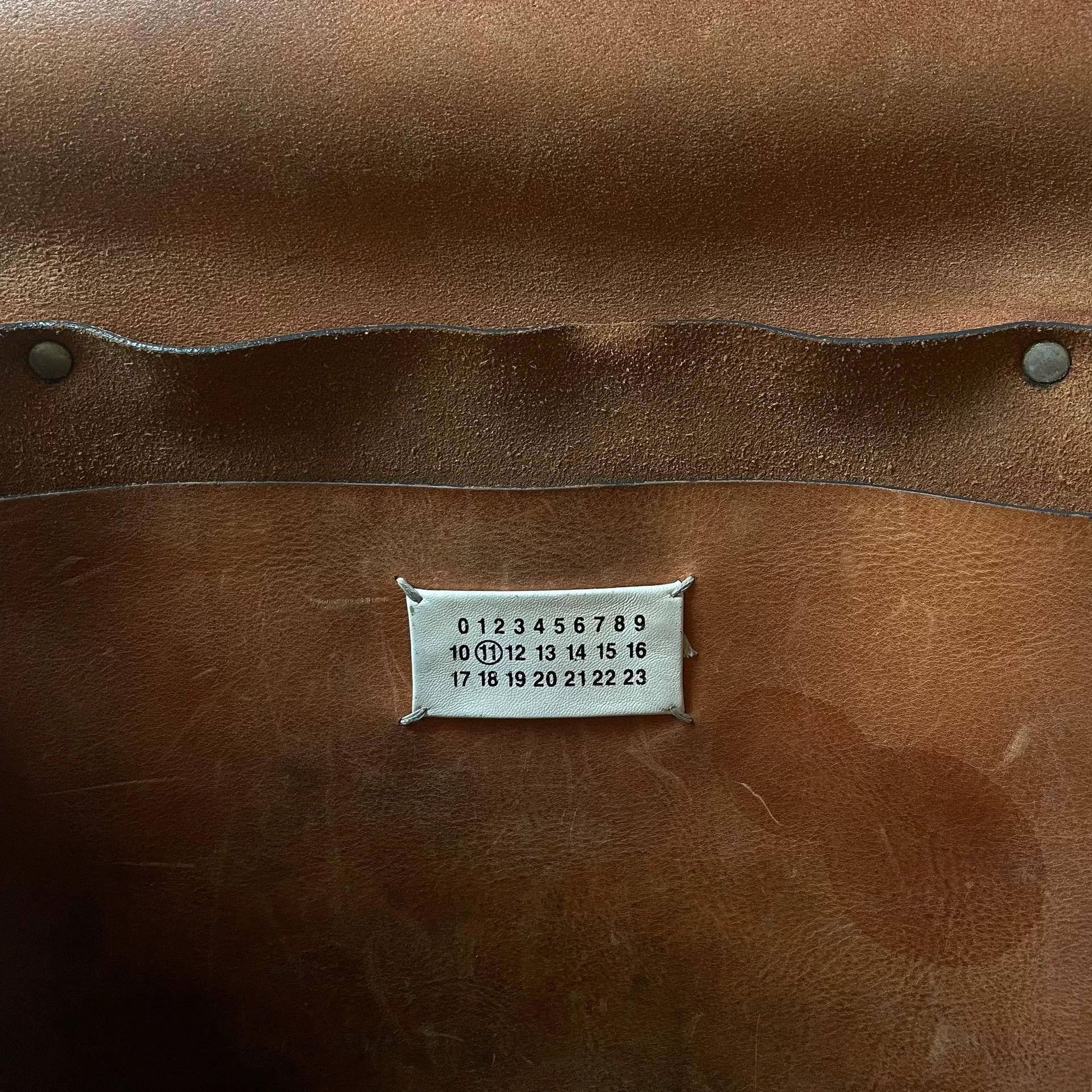 Maison Margiela maison margiela brown leather shoulder bag Size ONE SIZE - 6 Thumbnail