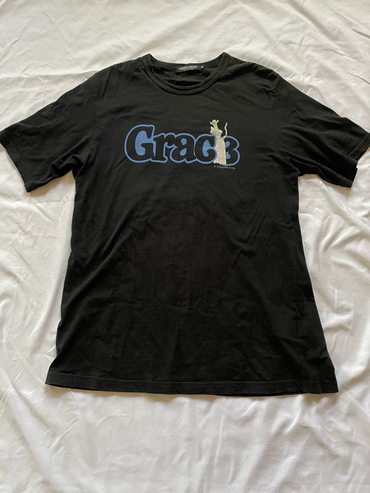 Undercover undercover short sleeve black grace shirt Size US XL / EU 56 / 4 - 2 Thumbnail