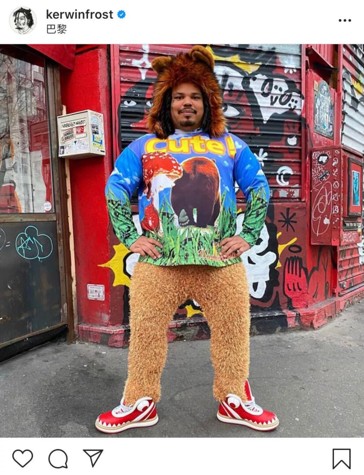 Walter Van Beirendonck cute print long sleeve shirt by walter van beirendonck Size US M / EU 48-50 / 2 - 6 Thumbnail