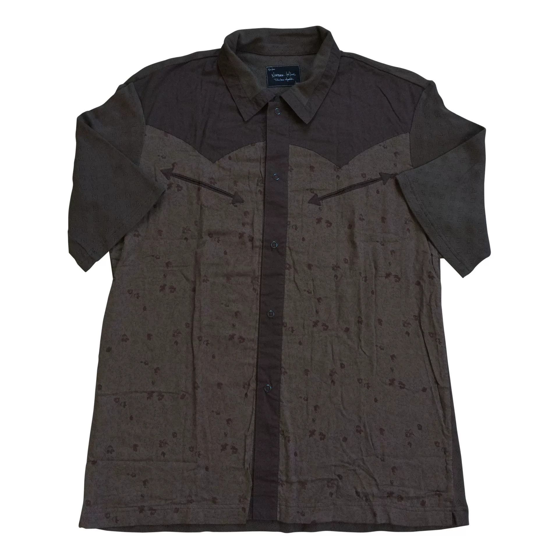 Number (N)ine Number (N)ine Short Sleeve Western Shirt Size US S / EU 44-46 / 1 - 2 Thumbnail