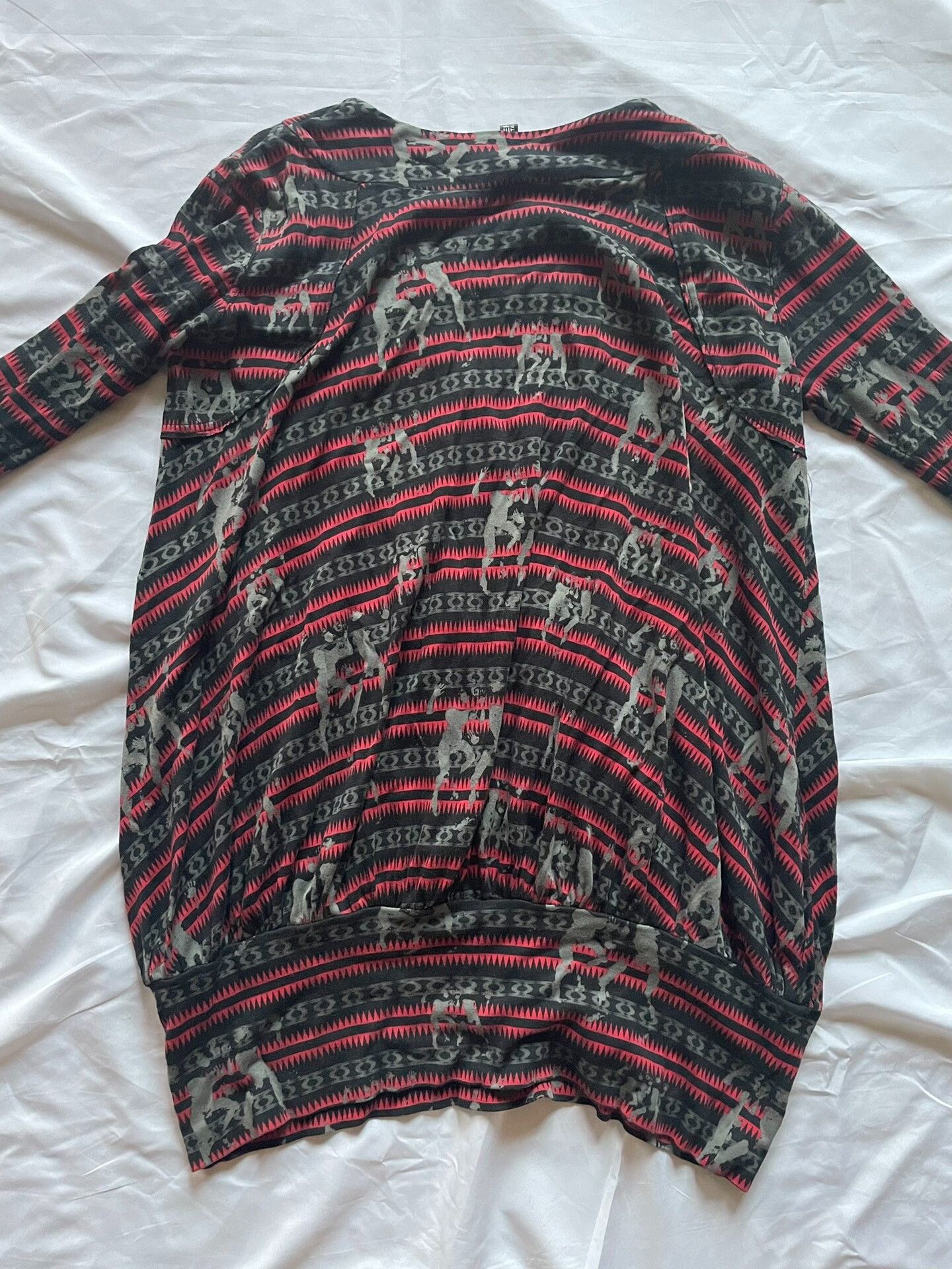 Undercover red zigzag long sleeve shirt Size S / US 4 / IT 40 - 3 Thumbnail