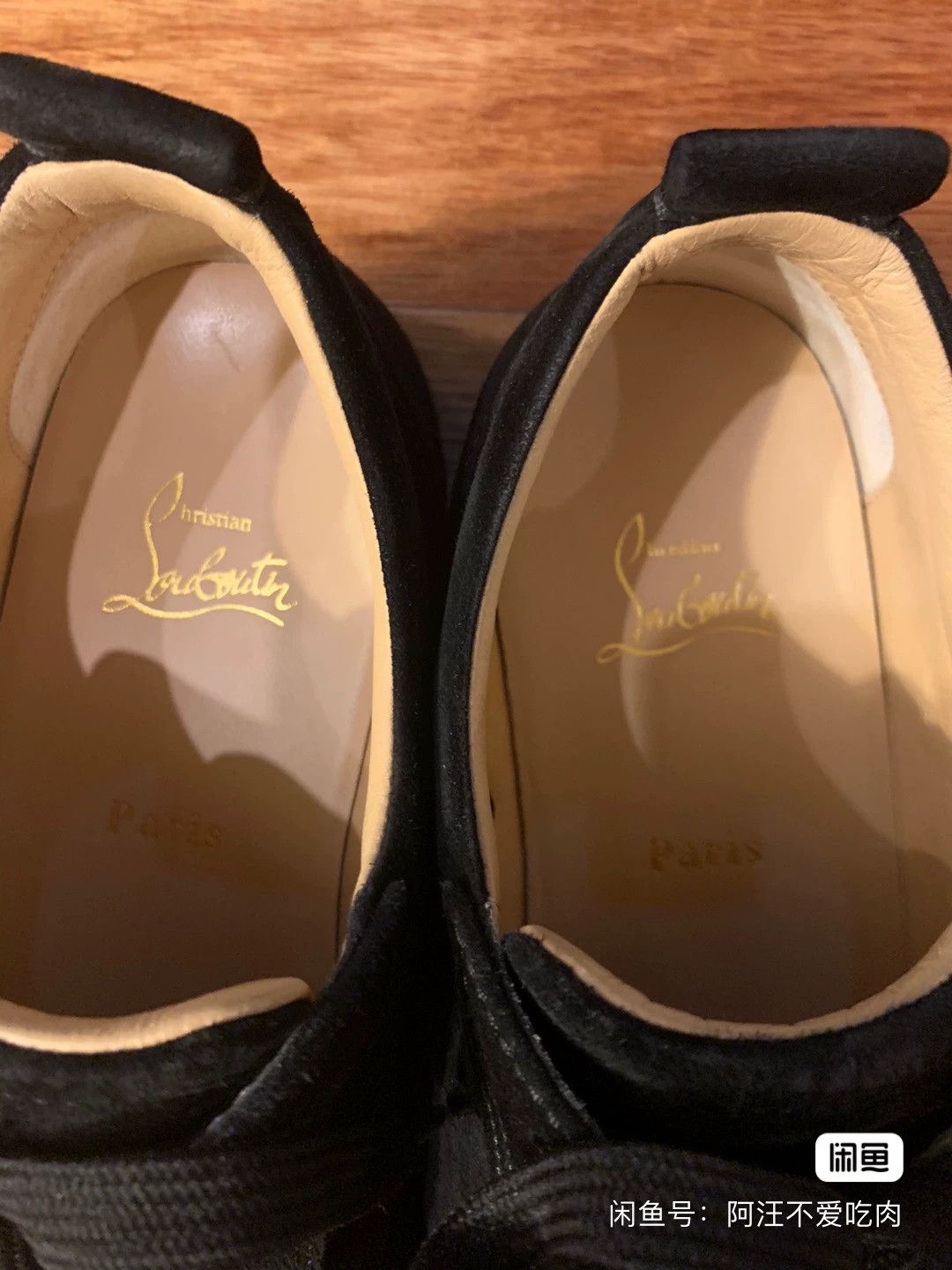 Christian Louboutin christian louboutin men's black sneakers size 41 Size US 8 / EU 41 - 2 Thumbnail