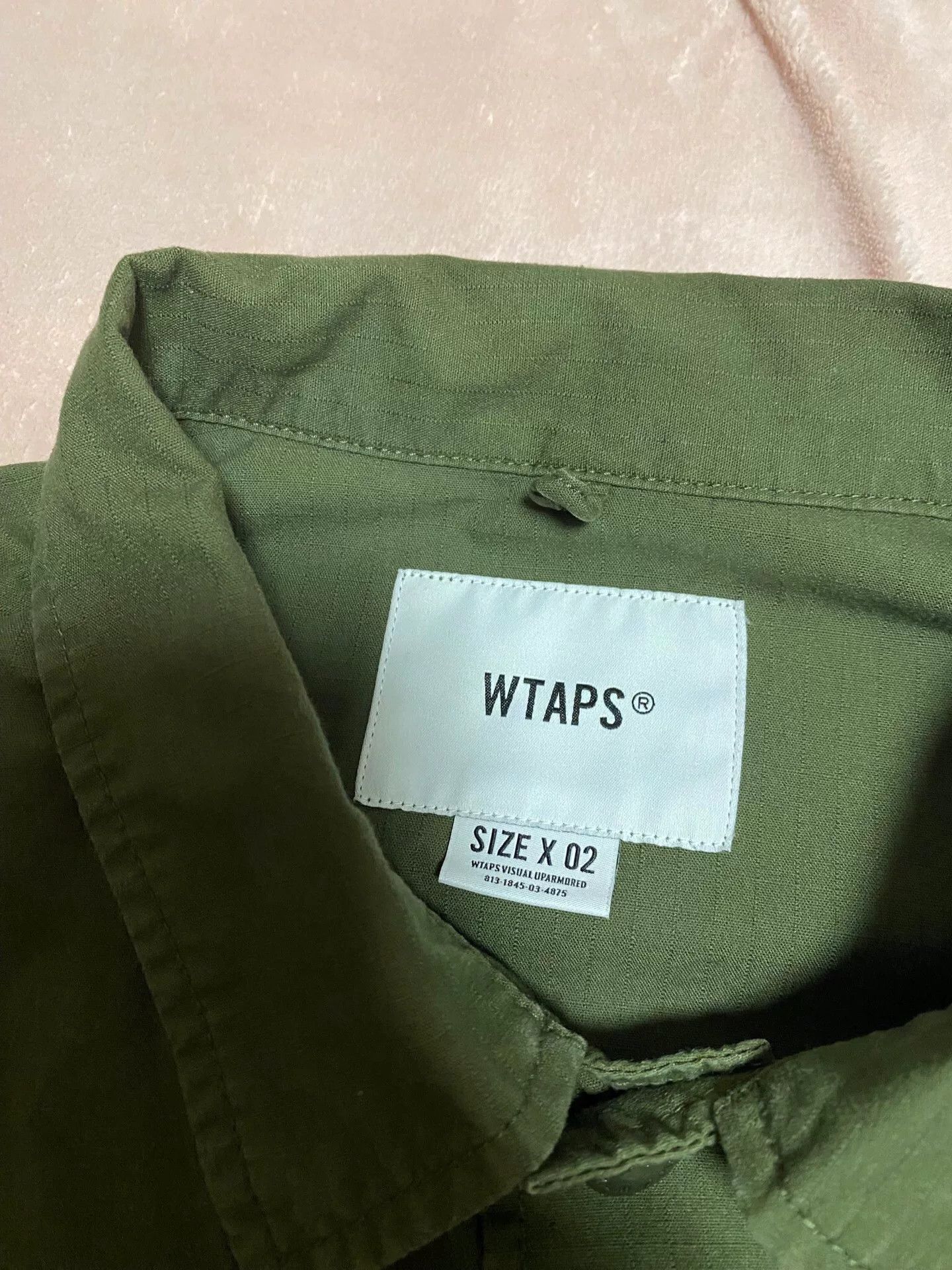 Wtaps wtaps military style green jacket shirt Size US M / EU 48-50 / 2 - 2 Thumbnail
