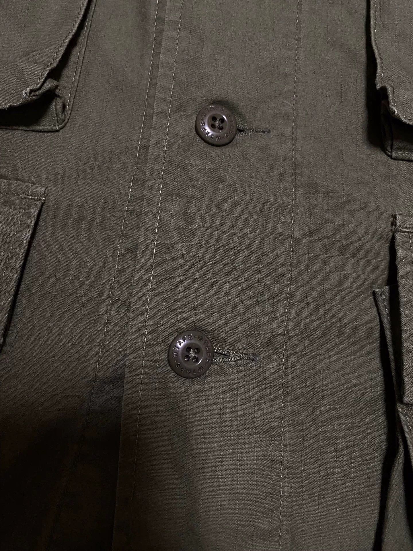 Wtaps wtaps military style green jacket shirt Size US M / EU 48-50 / 2 - 4 Thumbnail