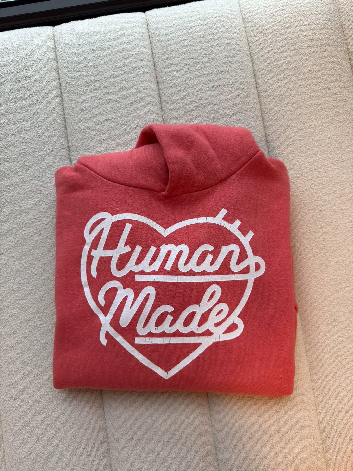 Human Made pink casual hoodie with heart logo Size US M / EU 48-50 / 2 - 5 Thumbnail