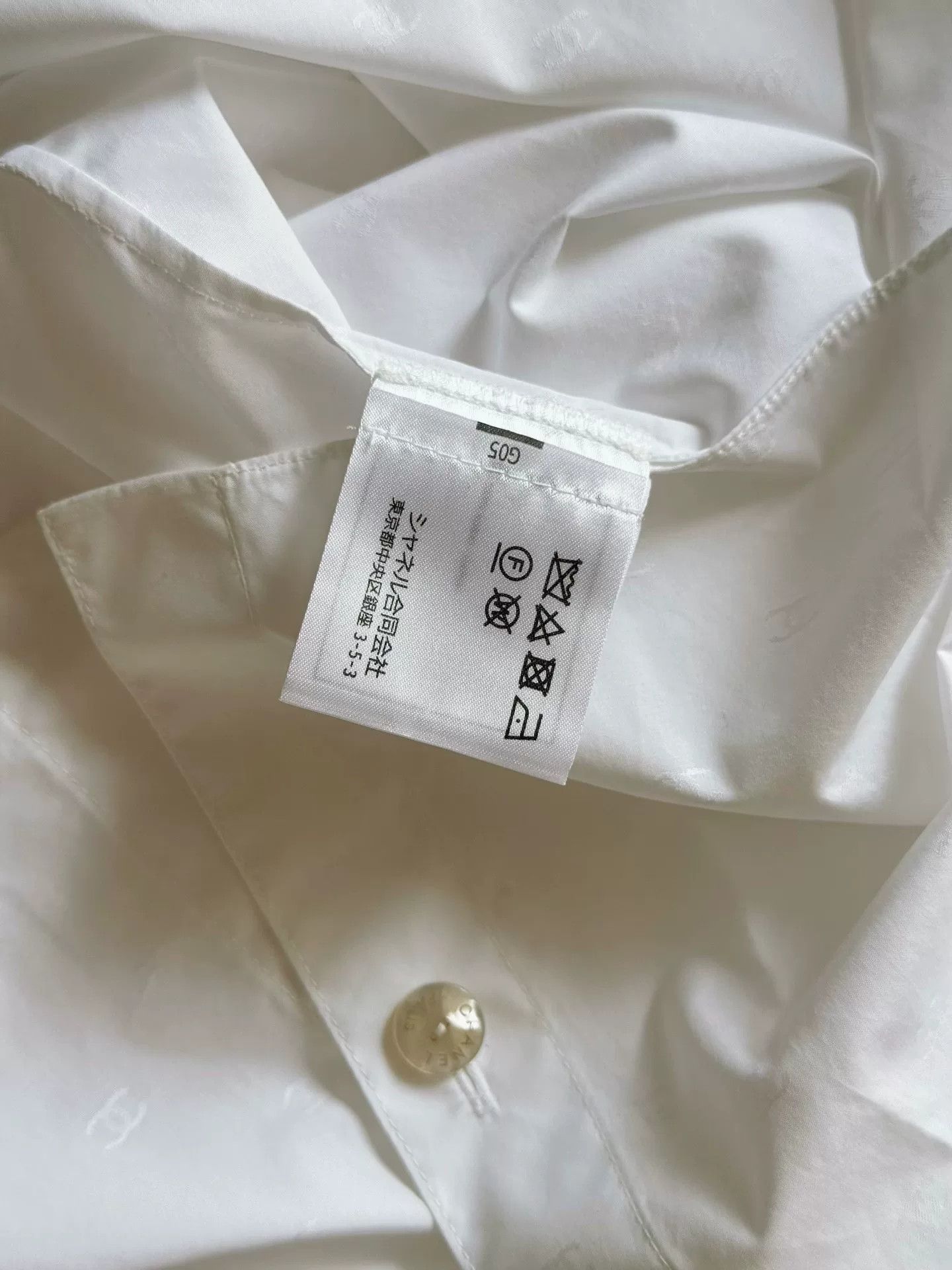 Chanel vintage chanel logo puff sleeve blouse Size M / US 6-8 / IT 42-44 - 7 Thumbnail