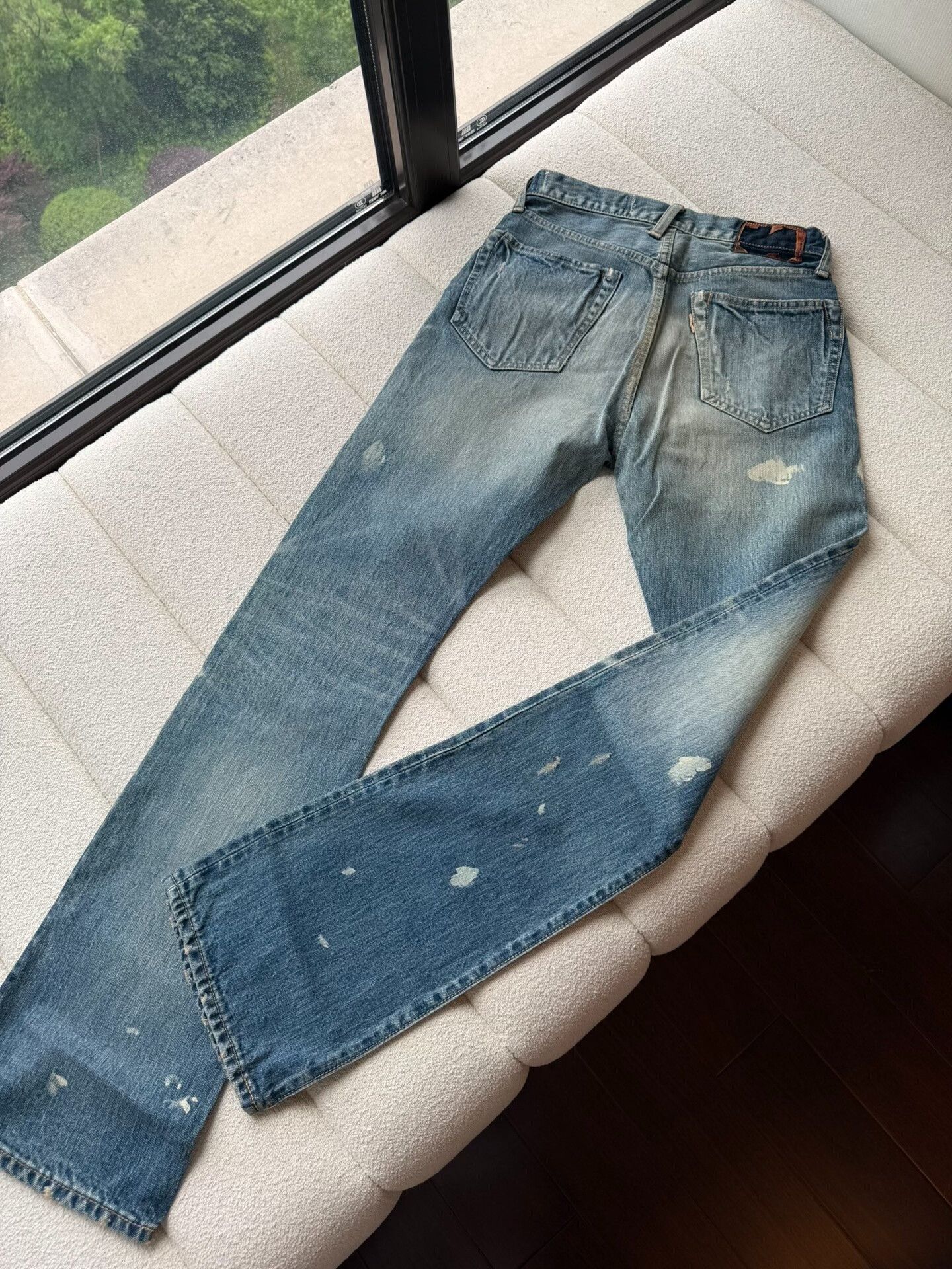 Kapital blue flared denim pants for women Size 28" / US 6 / IT 42 - 4 Thumbnail