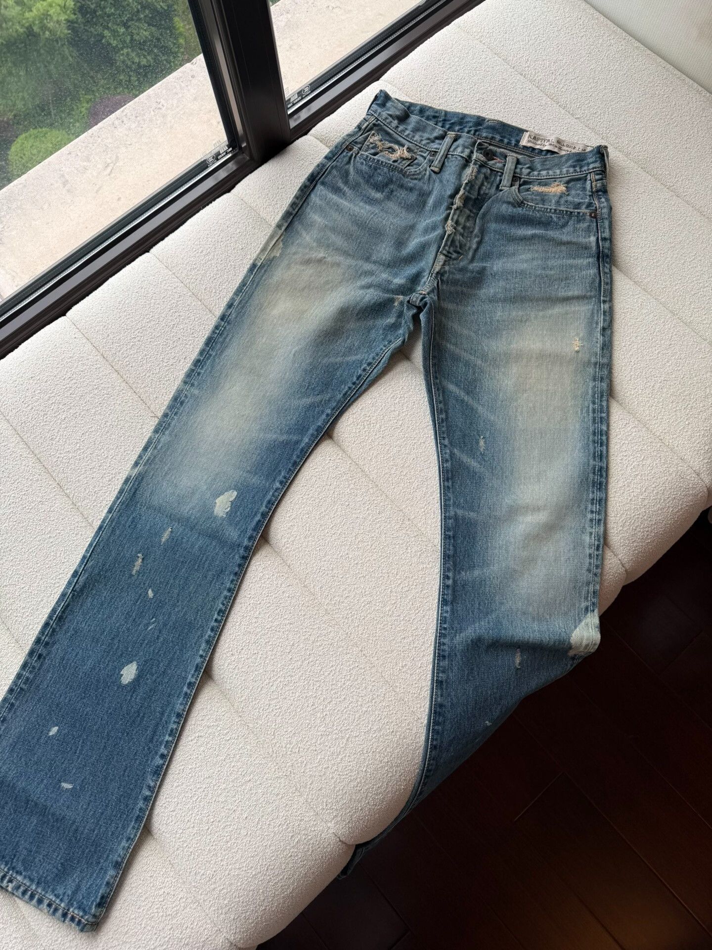 Kapital blue flared denim pants for women Size 28" / US 6 / IT 42 - 3 Thumbnail