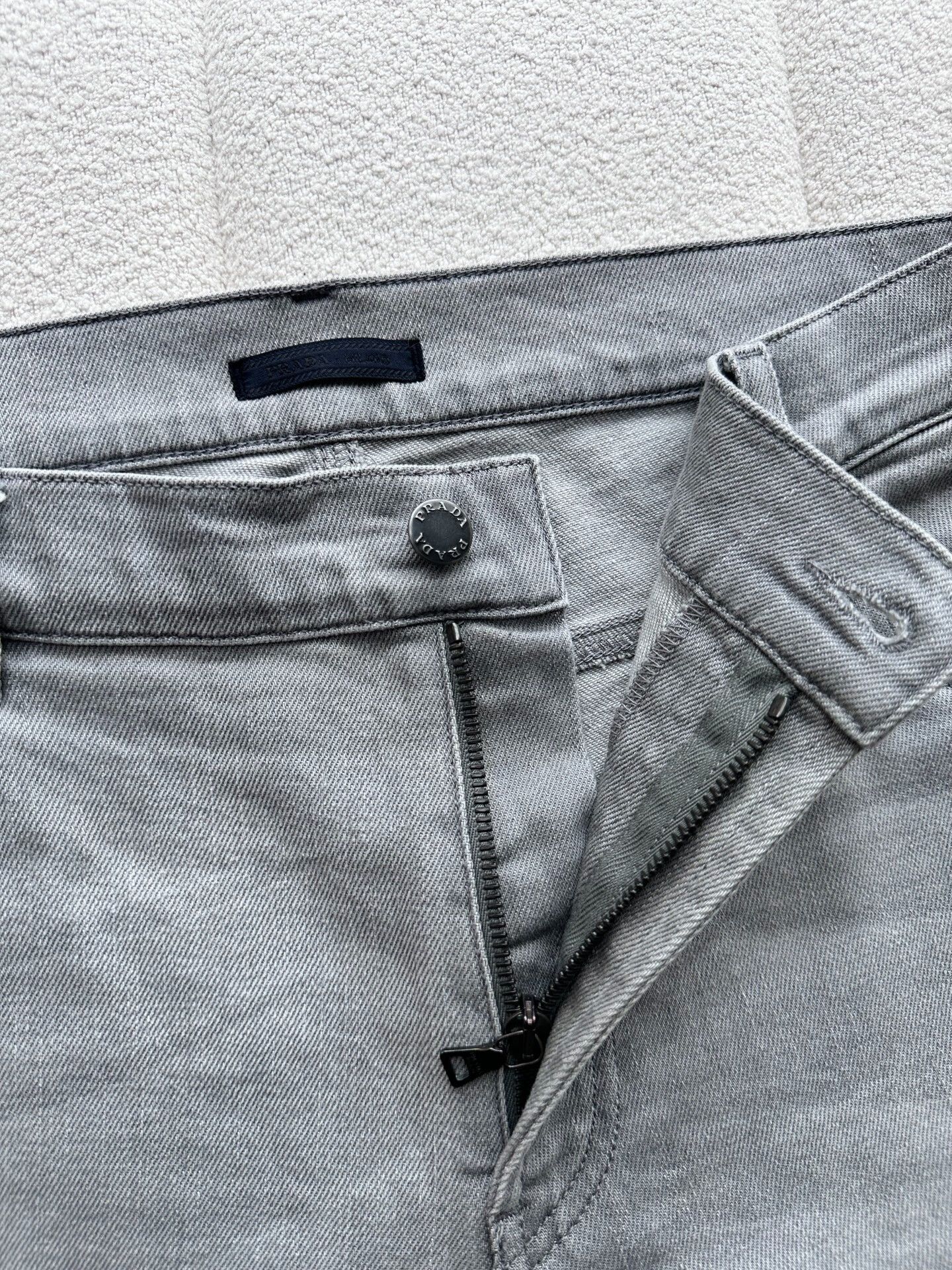 Prada prada men's casual gray jeans Size US 34 / EU 50 - 5 Thumbnail