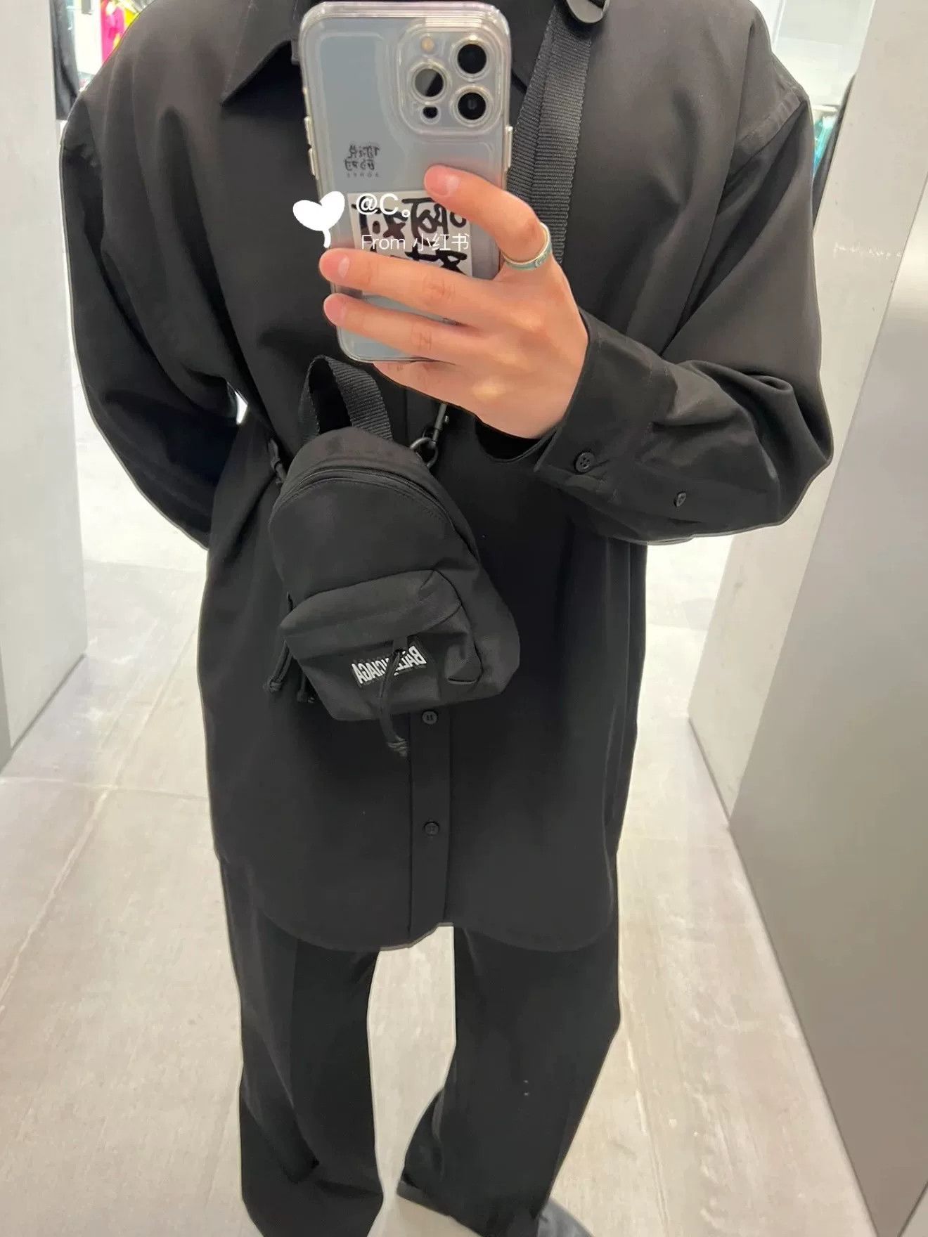 Balenciaga balenciaga black mini shoulder bag Size ONE SIZE - 9 Thumbnail