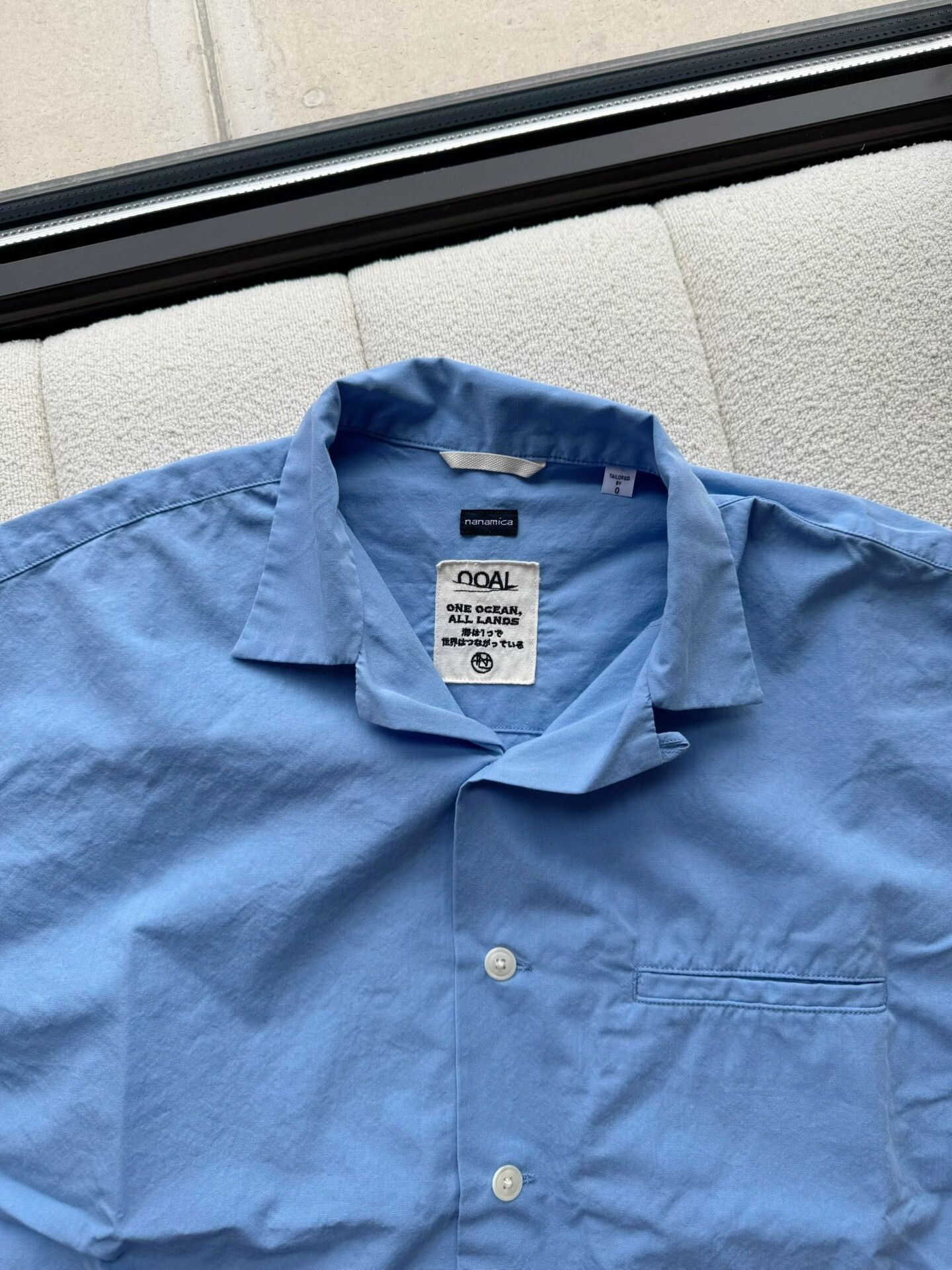 Nanamica nanamica open collar short sleeve shirt Size XS / US 0-2 / IT 36-38 - 3 Thumbnail