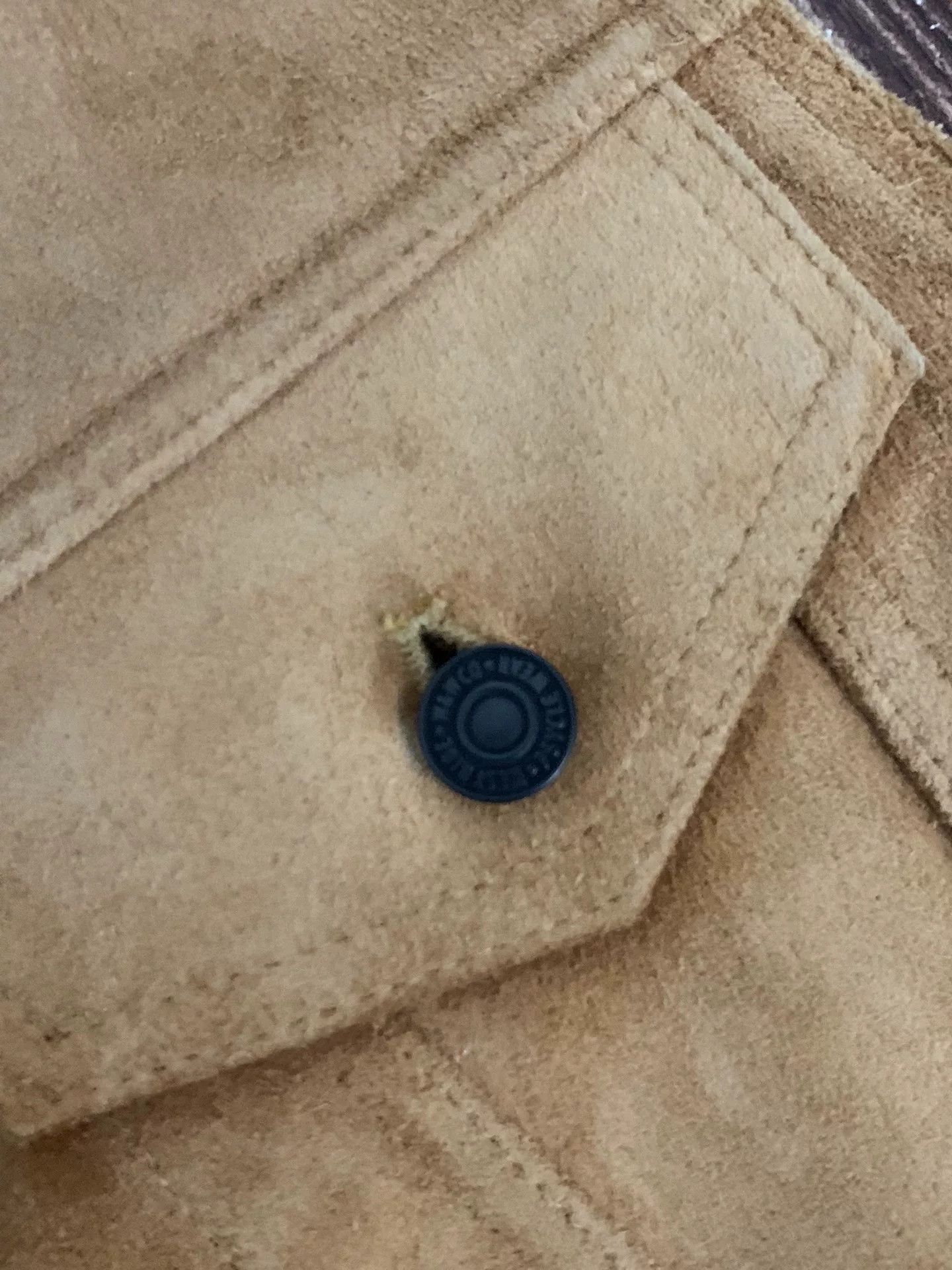 WEST RIDE soft beige suede vest with pockets Size US M / EU 48-50 / 2 - 6 Thumbnail